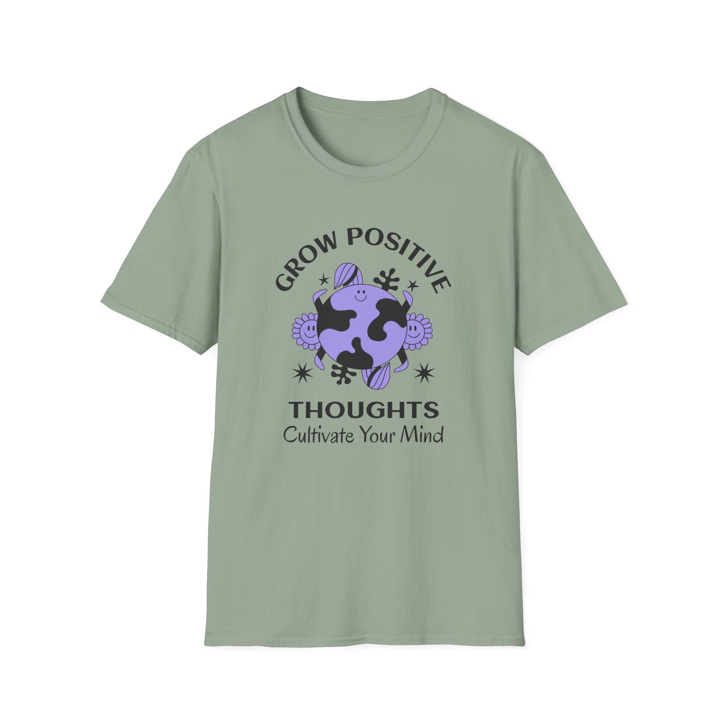 Gildan Softstyle 64000 Unisex Short Sleeve T Shirt Positive Slogan Tee With Positive Quotes And Words