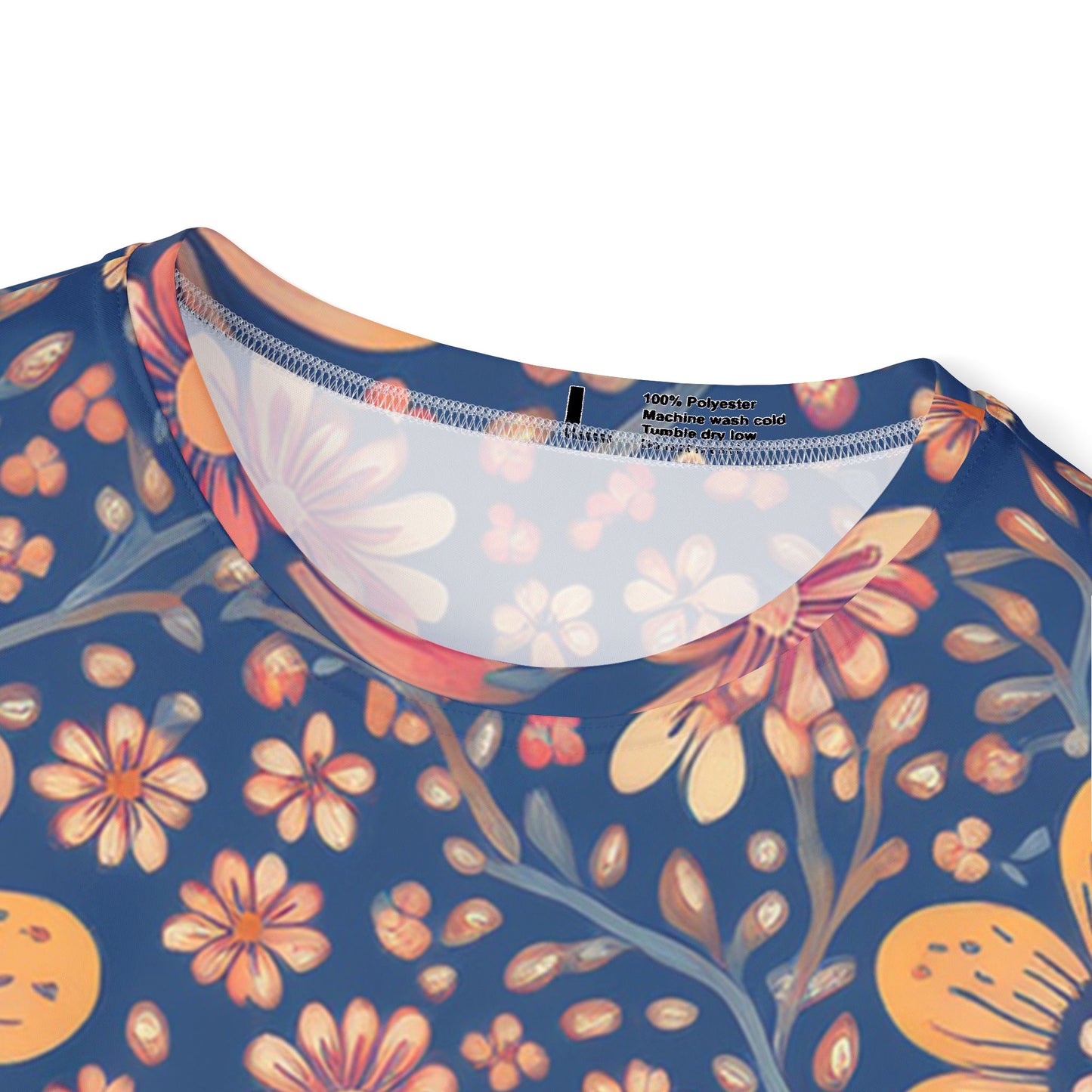 Unisex Floral Shirt, Floral Tee Shirt, Floral T-Shirt, T Shirt with Flowers 5