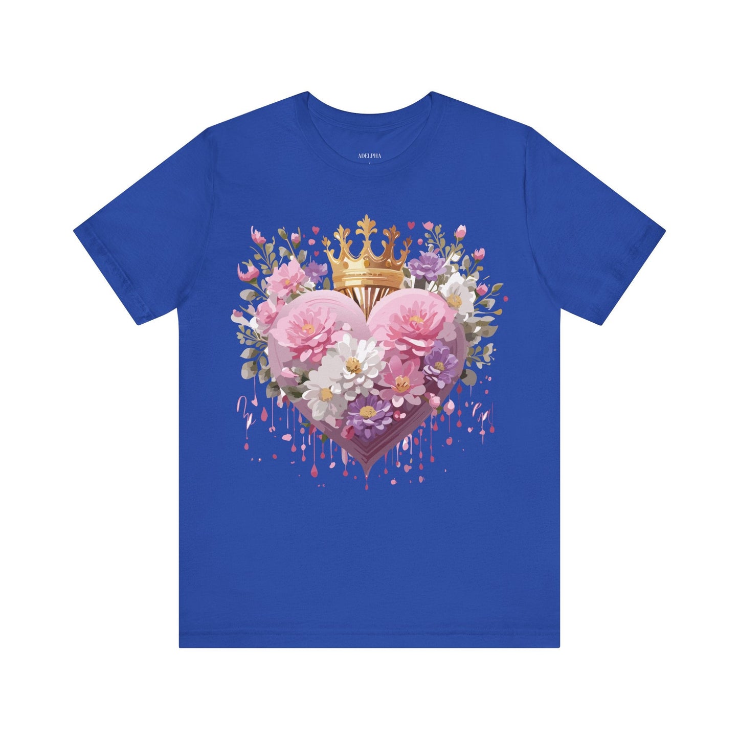 Valentine Graphic T Shirt Unisex Jersey Short Sleeve Adelpha Art Design Tee Vintage Inspired