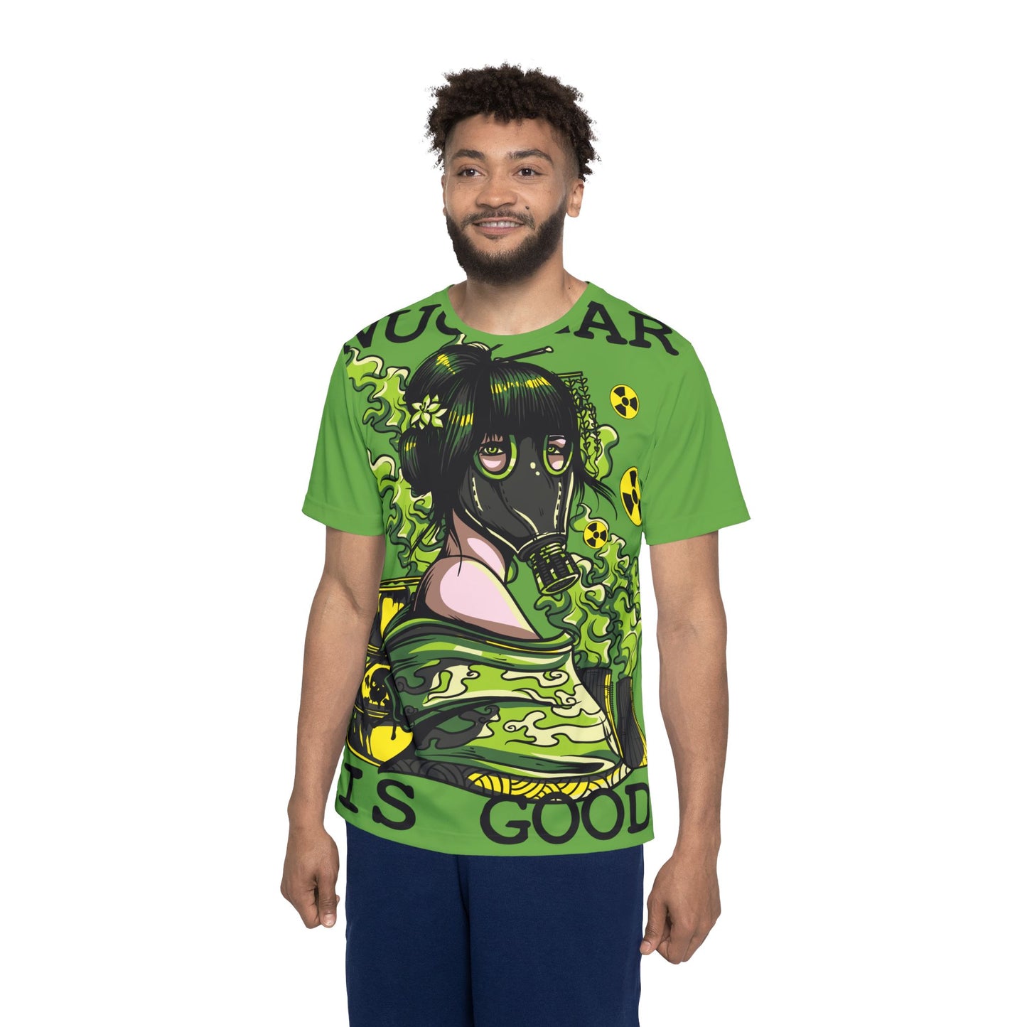 Be10 Fun Graphic T-Shirt, Art Design Poly Shirt, All Over Print Graphic Tee, Funny Print T-Shirt, Funny Cartoon Tee