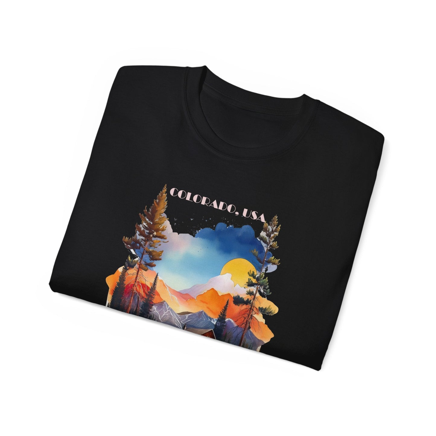 Colorado Graphic Unisex Cotton T‑Shirt 2