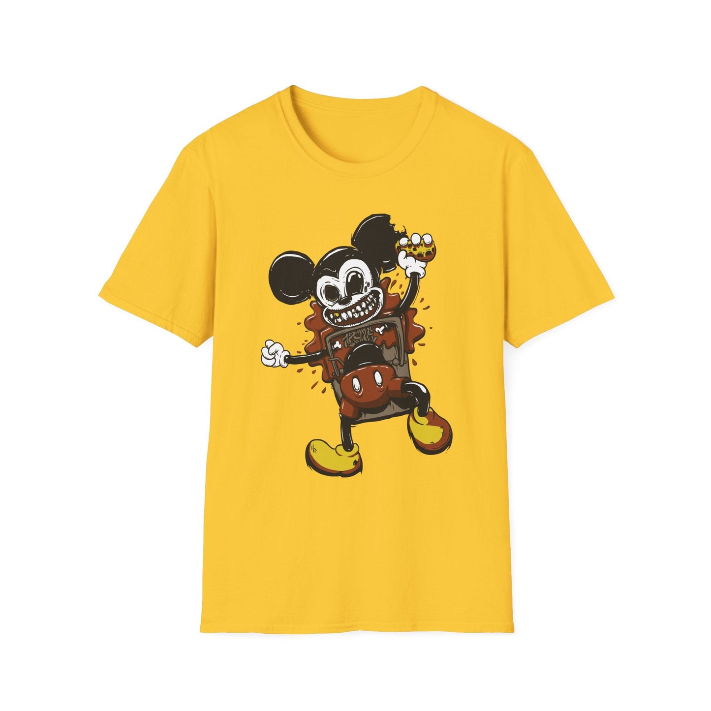 Cartoon T Shirt Animation Tee Unisex Gildan Softstyle 64000 100 Percent Cotton Comfort
