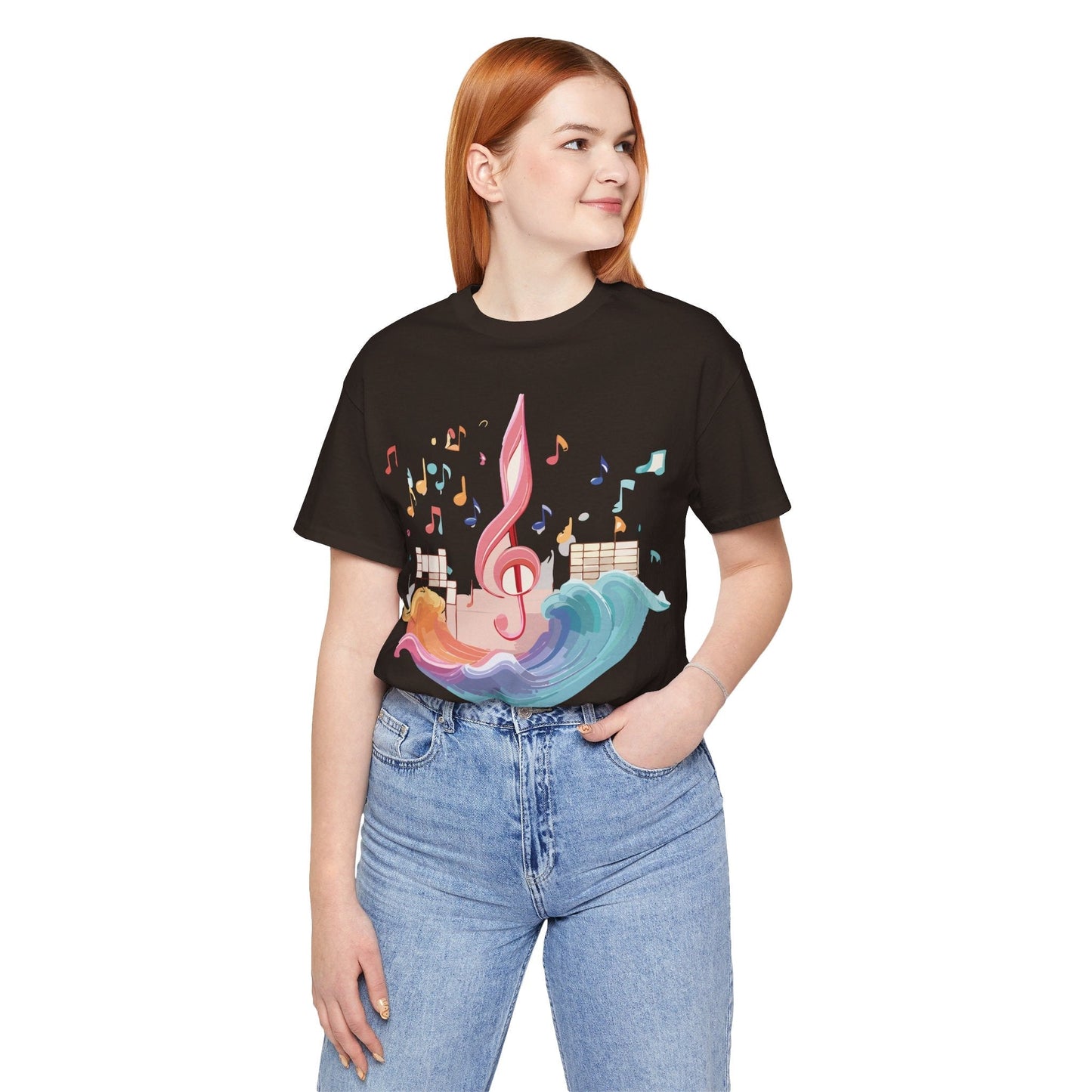 Adelpha Music Graphic T Shirt Unisex Short Sleeve Tee Vintage Inspired Art Design Premium