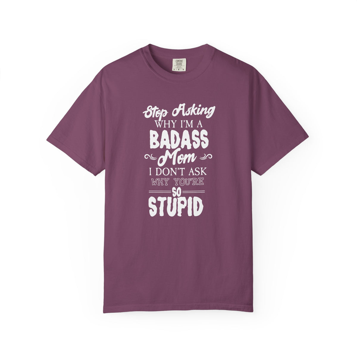 Mom T-shirt Mother's Day Mama Tee Unisex Comfort Colors Garment-Dyed Cotton h39