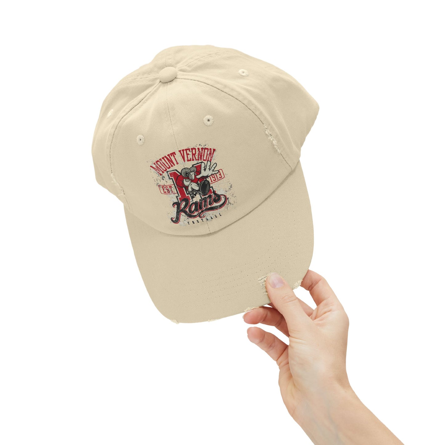 Unisex Vintage Sports Logo Cap, Cap with Sports Logo, Cap with Band Logo