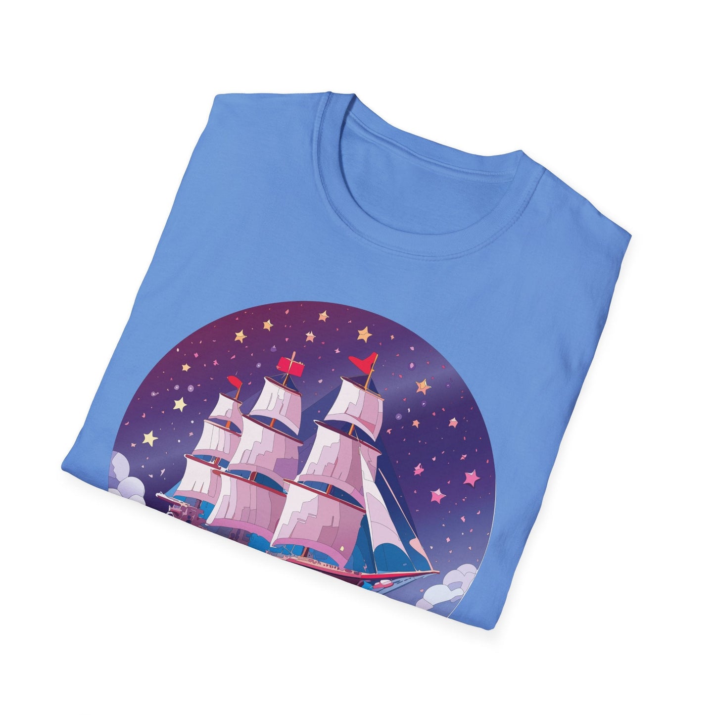Ship T Shirts Frigate Vessel Tee Unisex Softstyle 64000 Gildan Ring Spun Cotton T Shirt