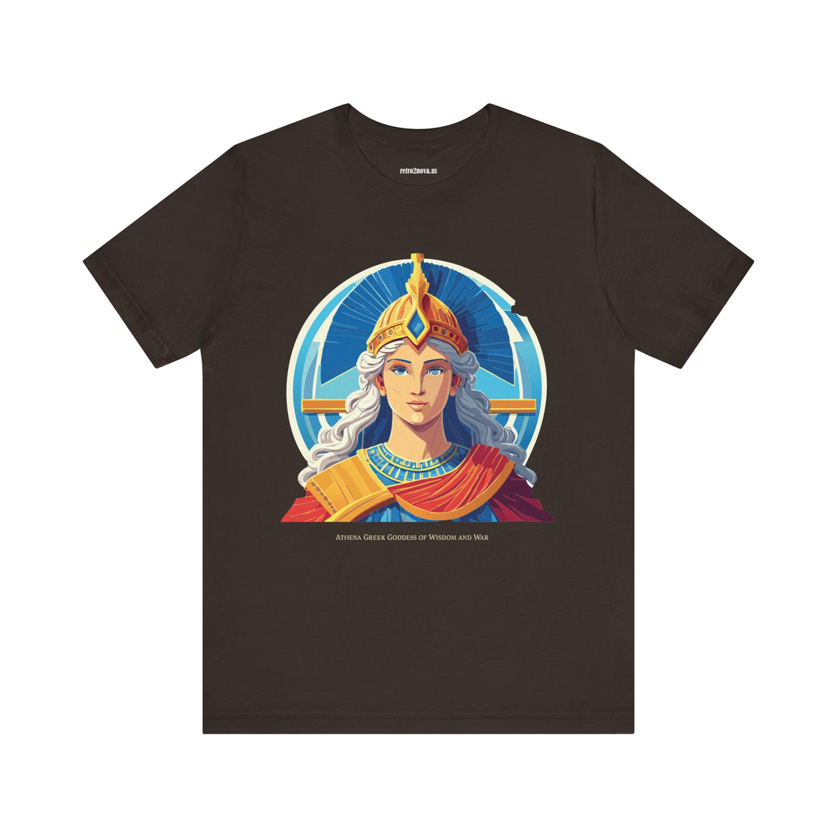 Goddess Graphic Unisex Cotton Bella+Canvas Tee with Athena