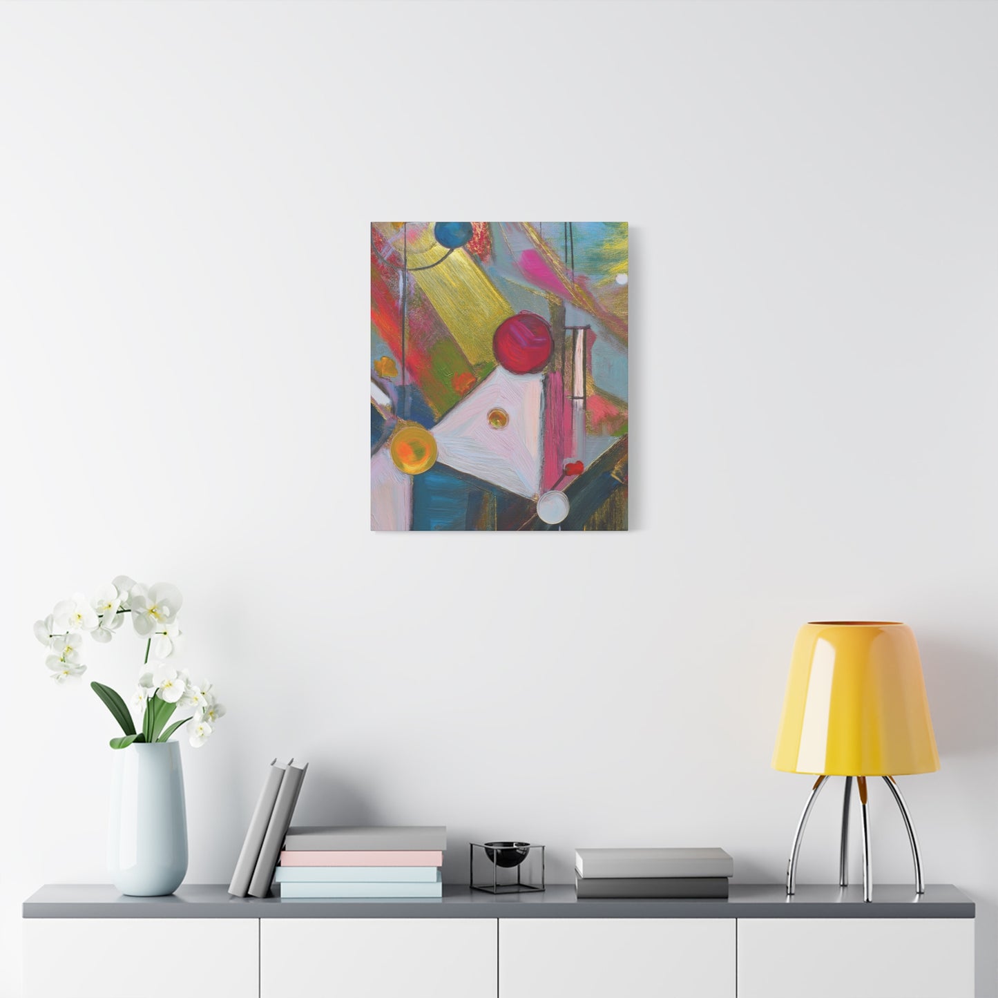 Abstract Oil Painting Print Canvas 20x24,20x30,24x30 24x32,24x36,30x40 32x48,36x48,40x60 Pine-Wood Inner Frame ABS-167