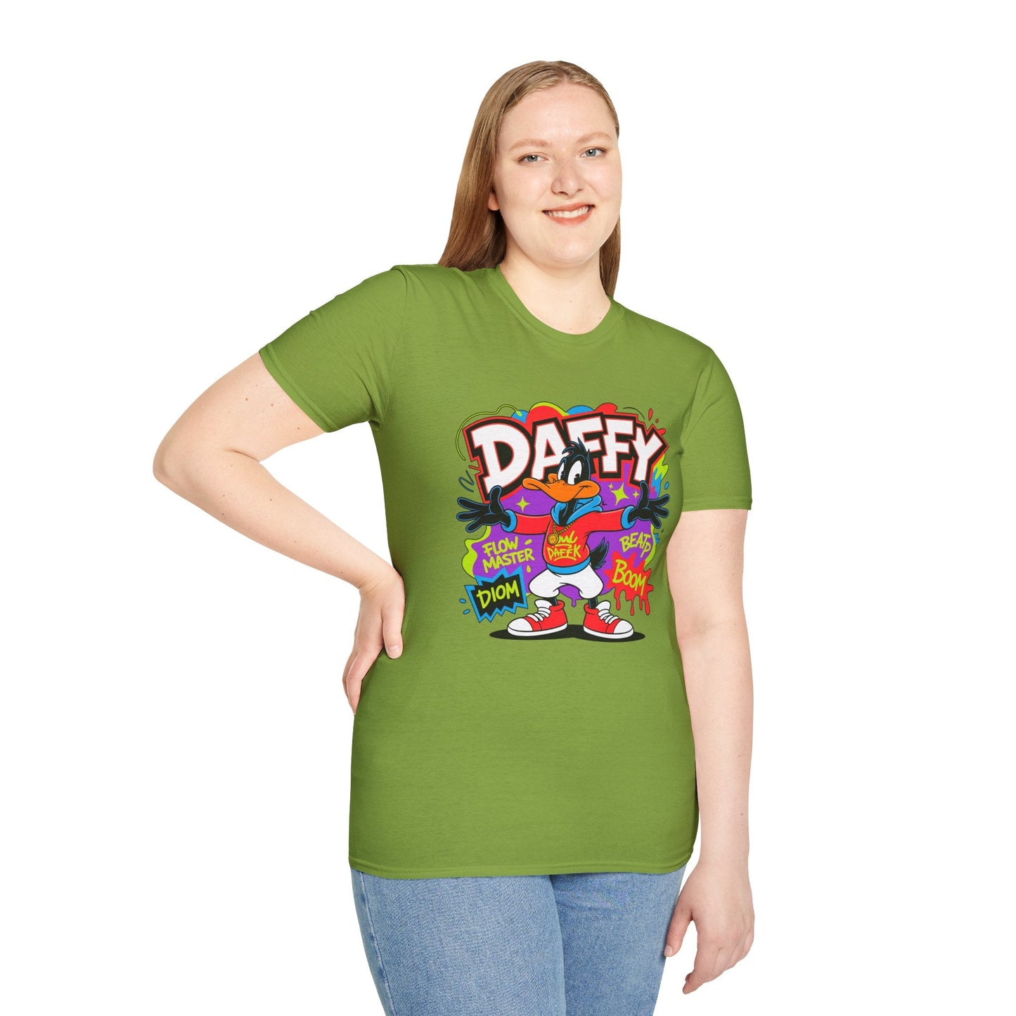 Funny Animals Cartoon T Shirt With Animation Design Gildan Softstyle 64000 Unisex Tee Collection