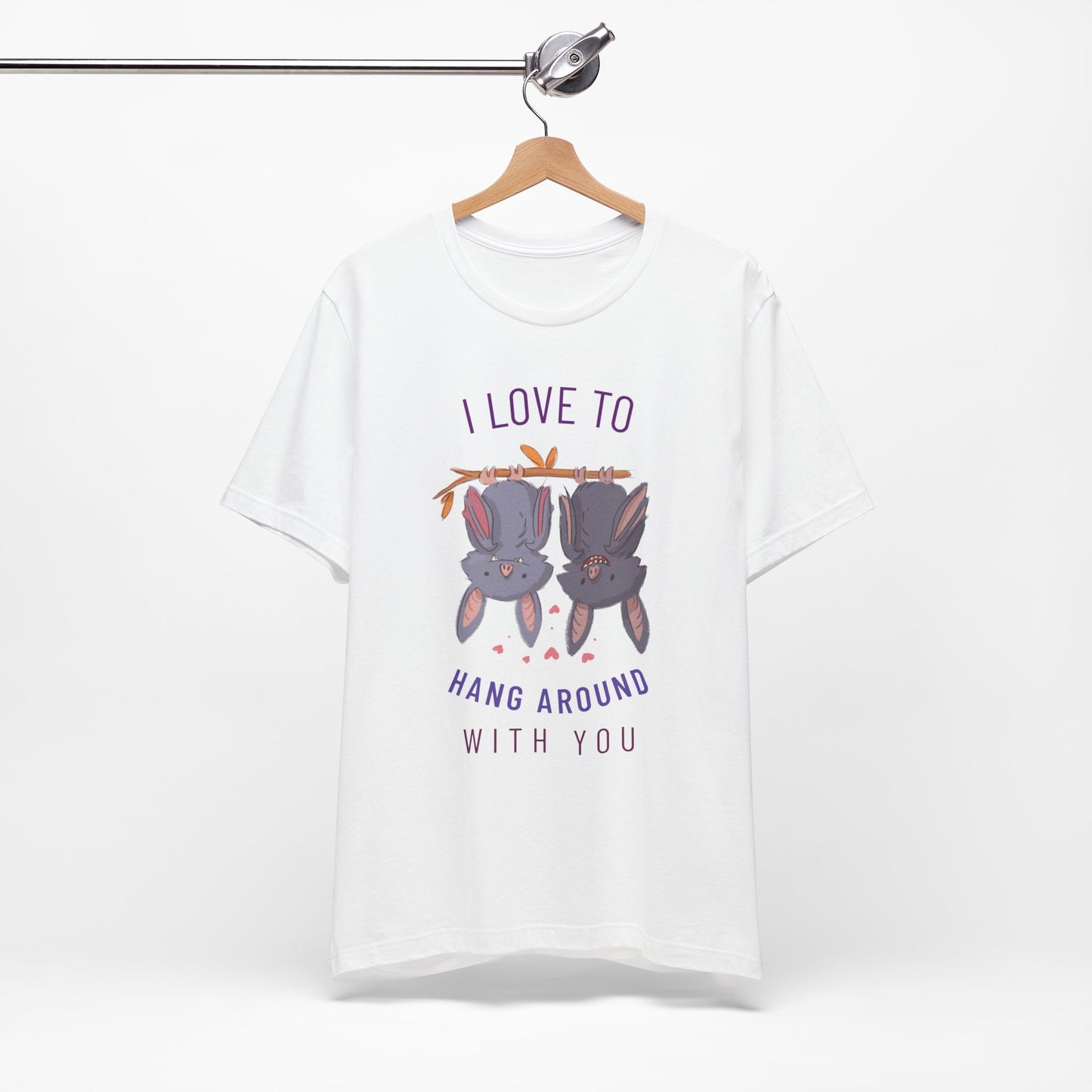Hanging Bat T-Shirt, Love T-Shirt, Valentine Day Shirt 15