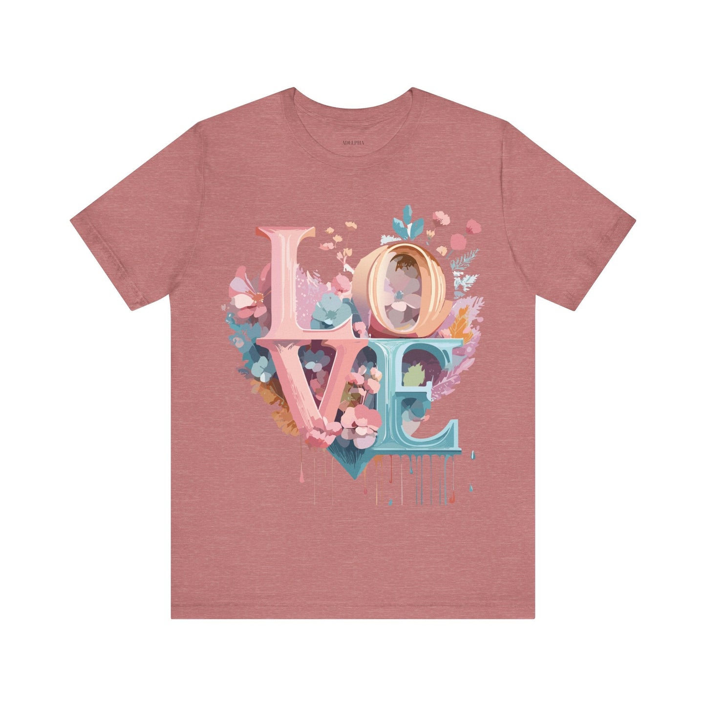 Valentine Graphic Tee From Adelpha Unisex Jersey Short Sleeve Vintage Inspired Art Design