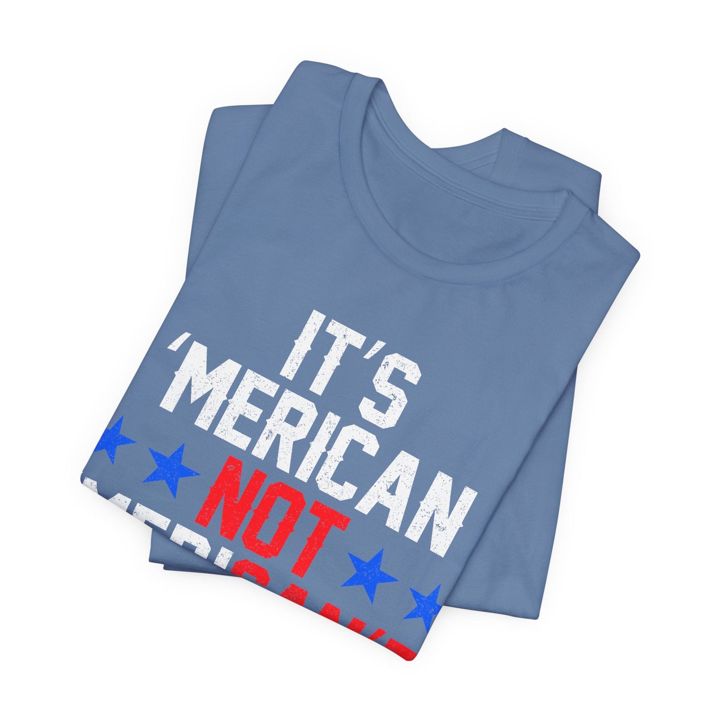 Patriotic USA Stars Graphic Unisex Cotton T-Shirt a5