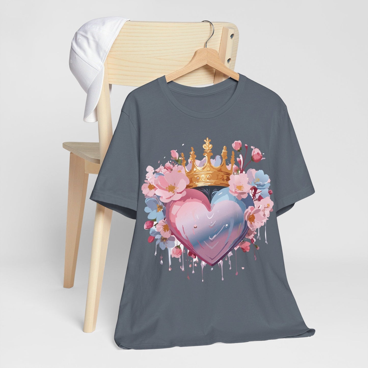 Valentine Graphic Tee Unisex Vintage Inspired Art From Adelpha Premium Jersey Short Sleeve Shirt
