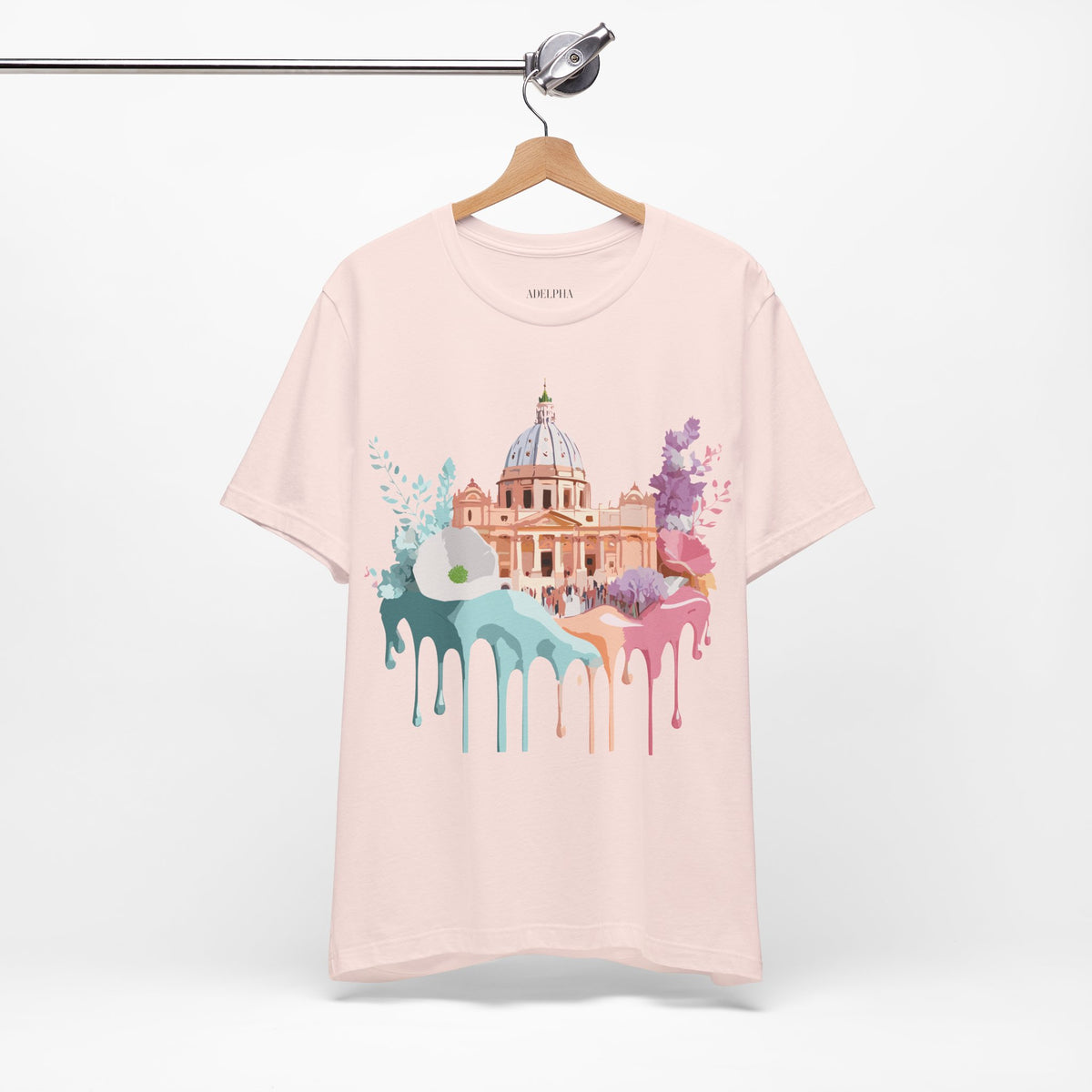 Unisex Cotton Bella+Canvas Tee with Rome