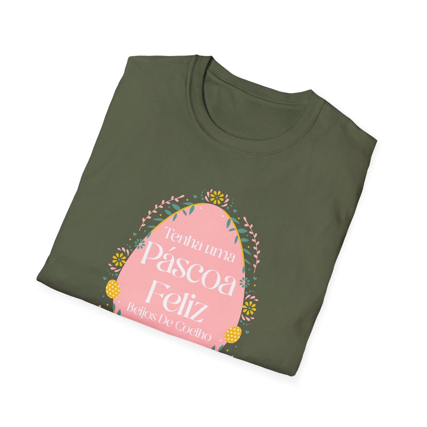 Easter Egg T Shirt Gildan Softstyle 64000 Unisex Tee With Easter Signature And Prints Art Design