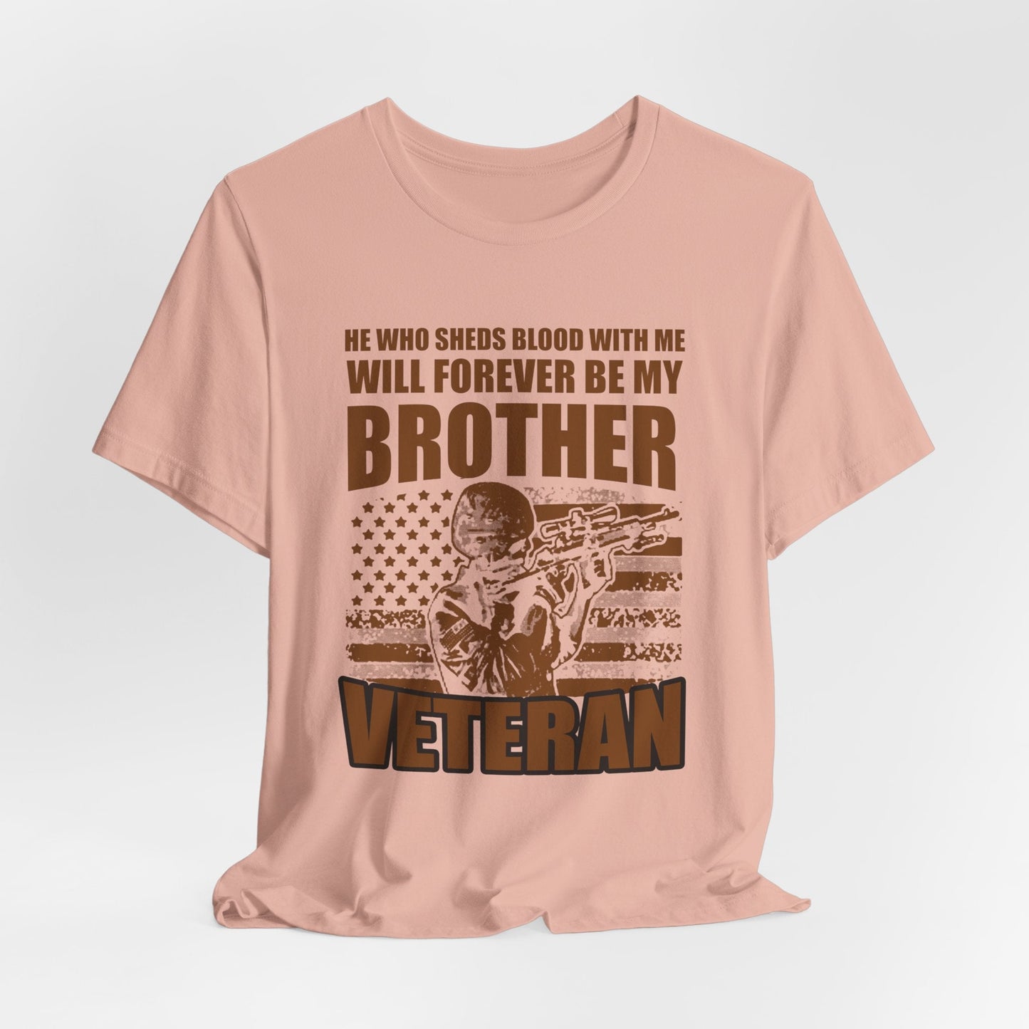 Army Veteran Patriotic Graphic Design Unisex Cotton T-Shirt v47