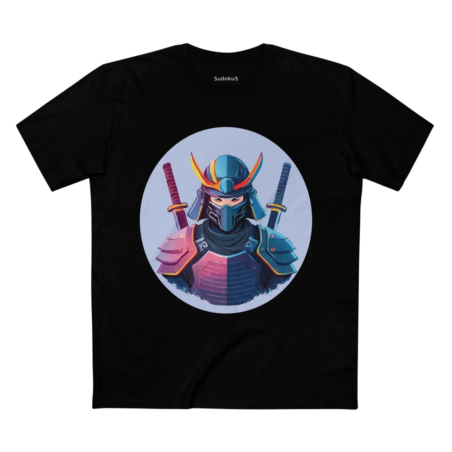 Samurai Graphic Unisex 100 Cotton Staple Tee 17