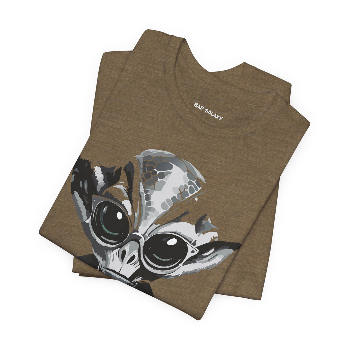 Alien Graphic Unisex Cotton Bella+Canvas Tee with Art Design b77