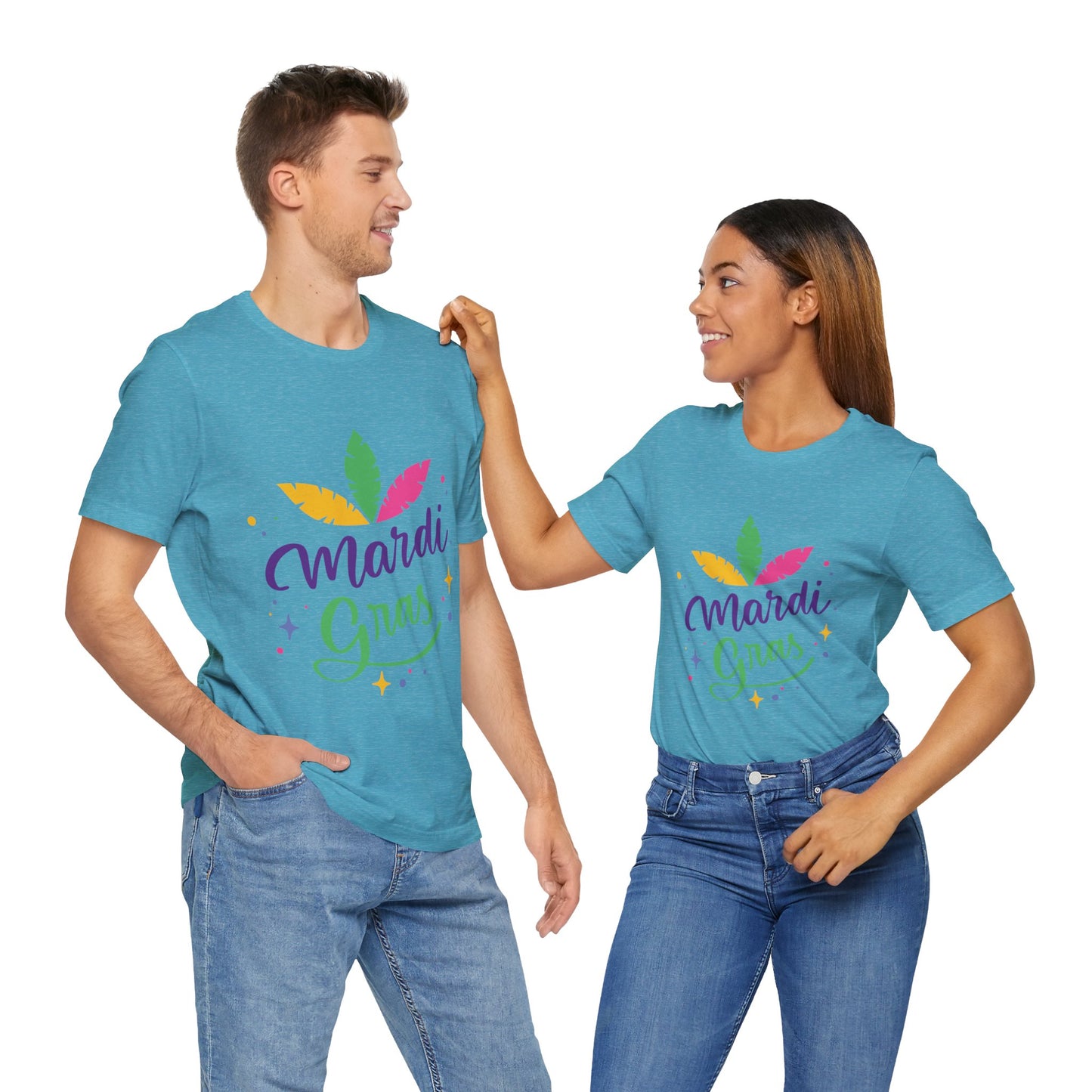 Unisex-T-Shirt aus Baumwolle für Karneval