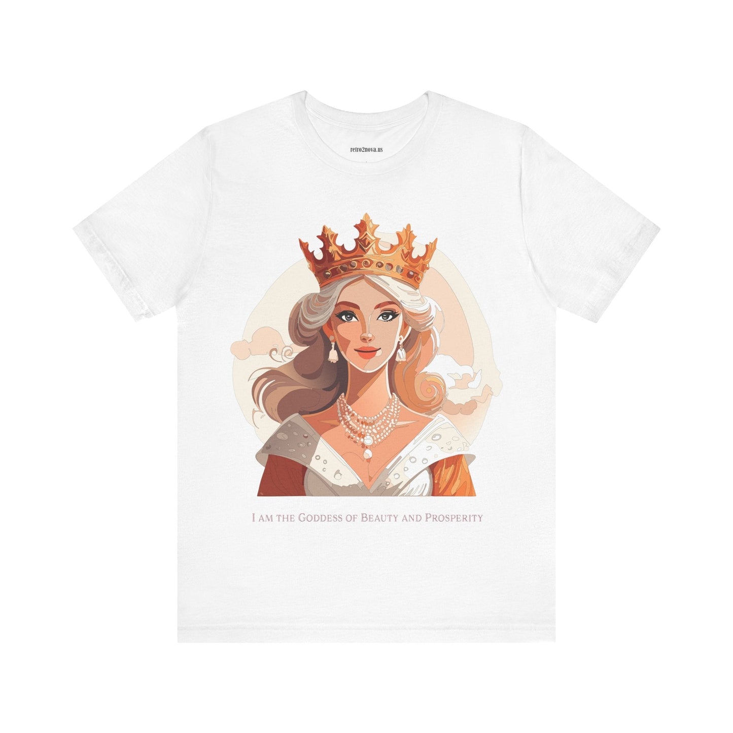 Goddess Graphic Tee Unisex Cotton Short Sleeve With Original Artwork By Retro2Nova