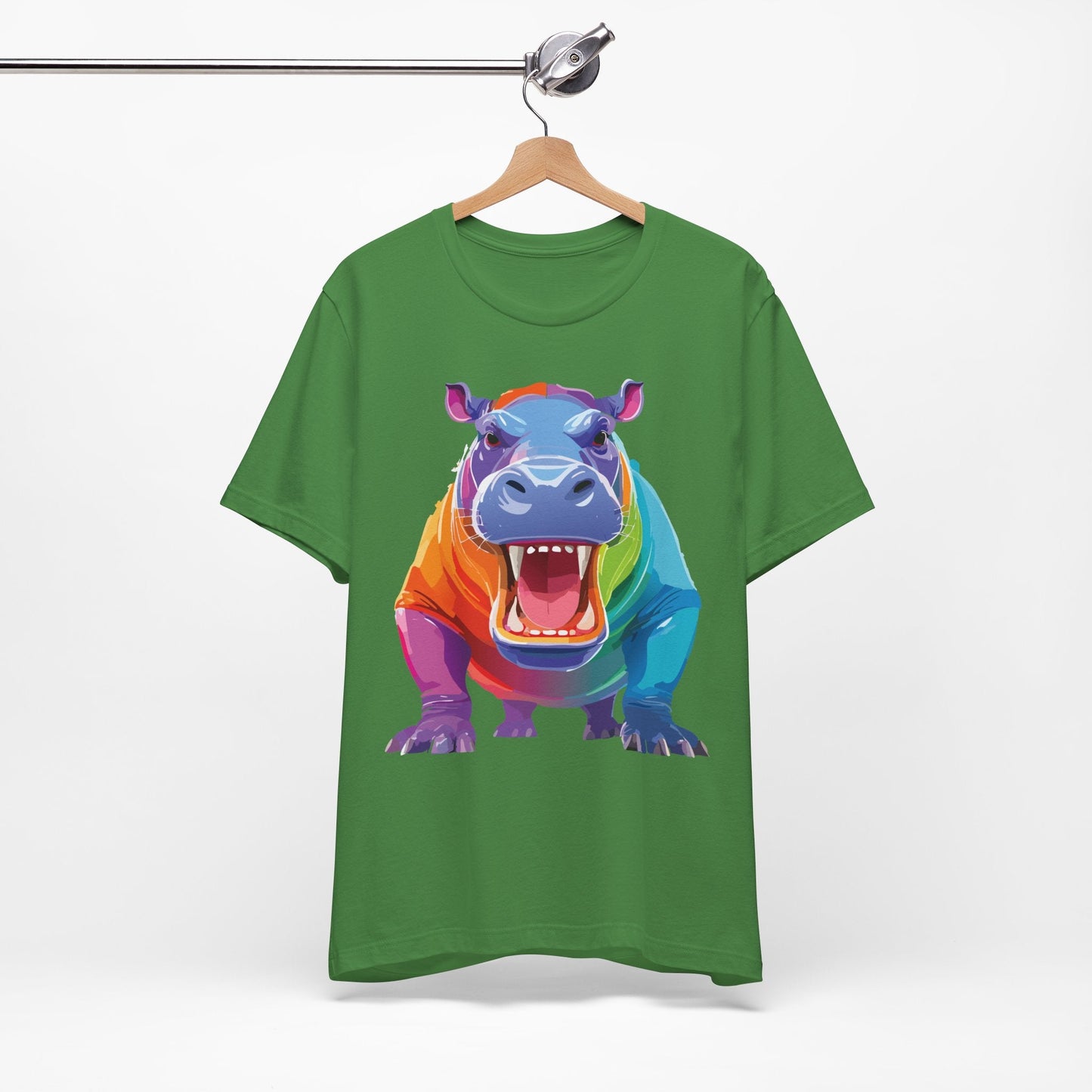Unisex Animal Tee Shirt With Art Design Wild Animals Graphic Tee For Men Women All Sizes