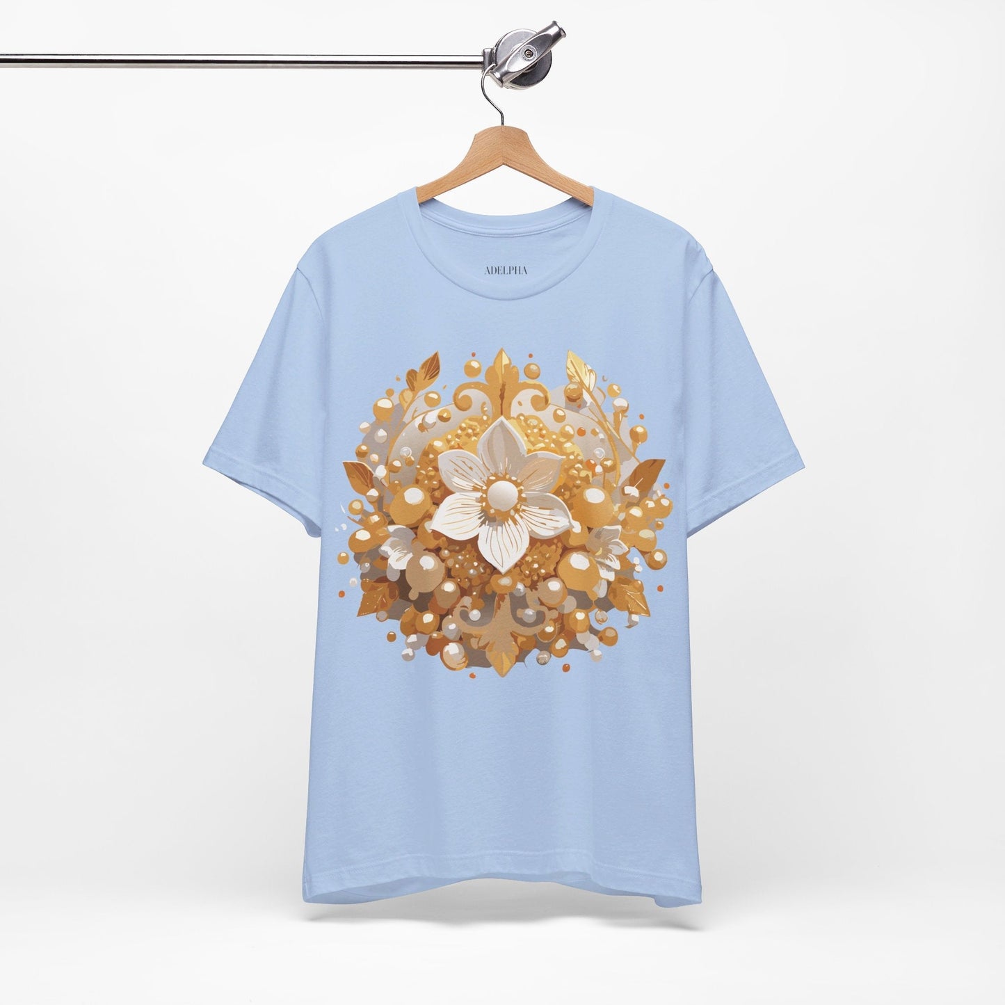 Jewelry Graphic Unisex 100 Cotton Vintage Treasure Art T-Shirt 26