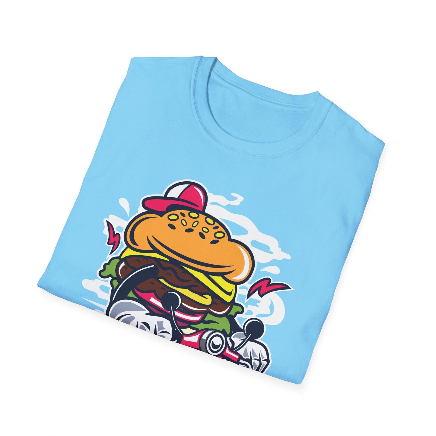 Cartoon T Shirt Animation Tee Funny Unisex Softstyle Gildan 64000 100 Percent Ring Spun Cotton