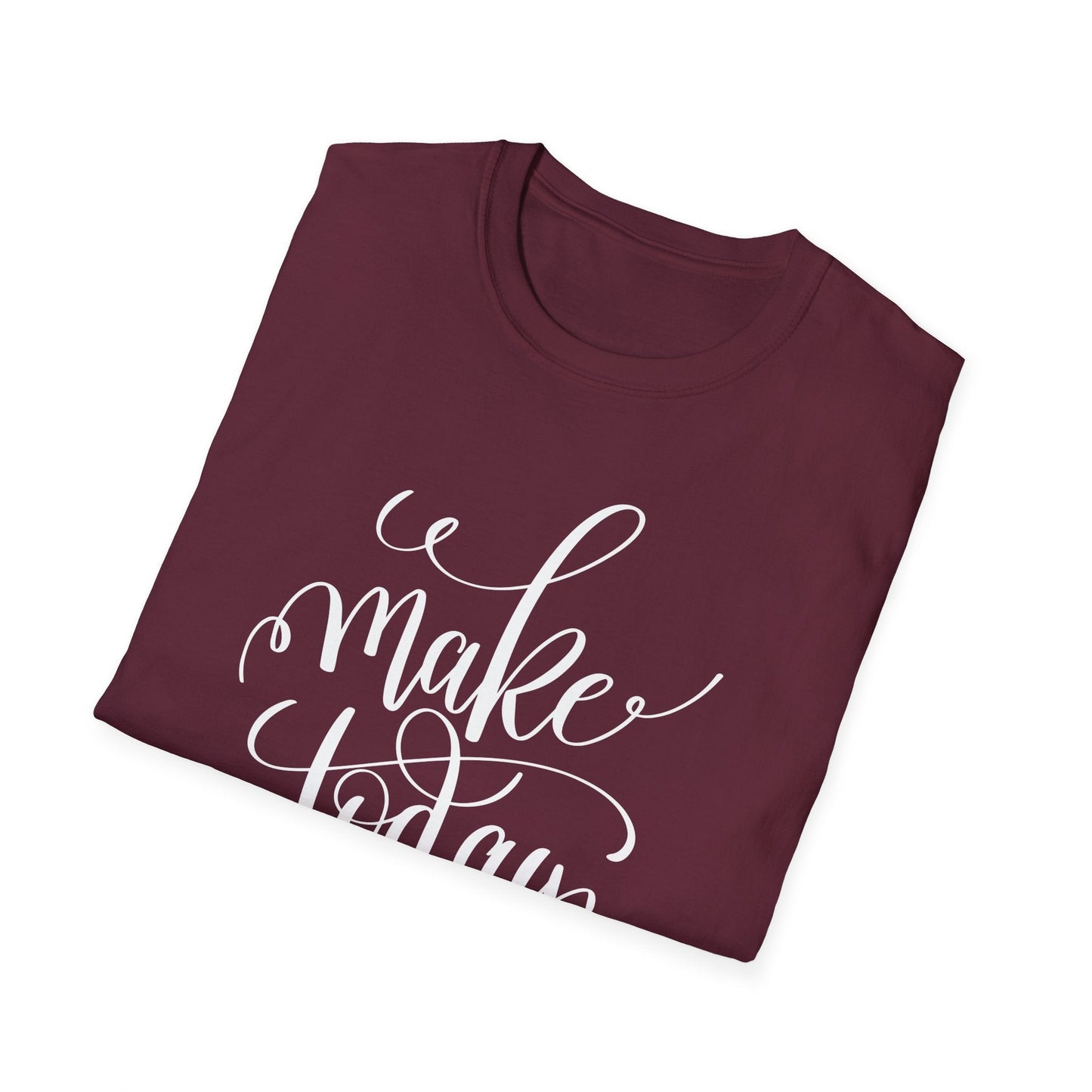 Positive Slogan T Shirt Unisex Softstyle Gildan 64000 With Positive Words And Good Quotes Art Tee
