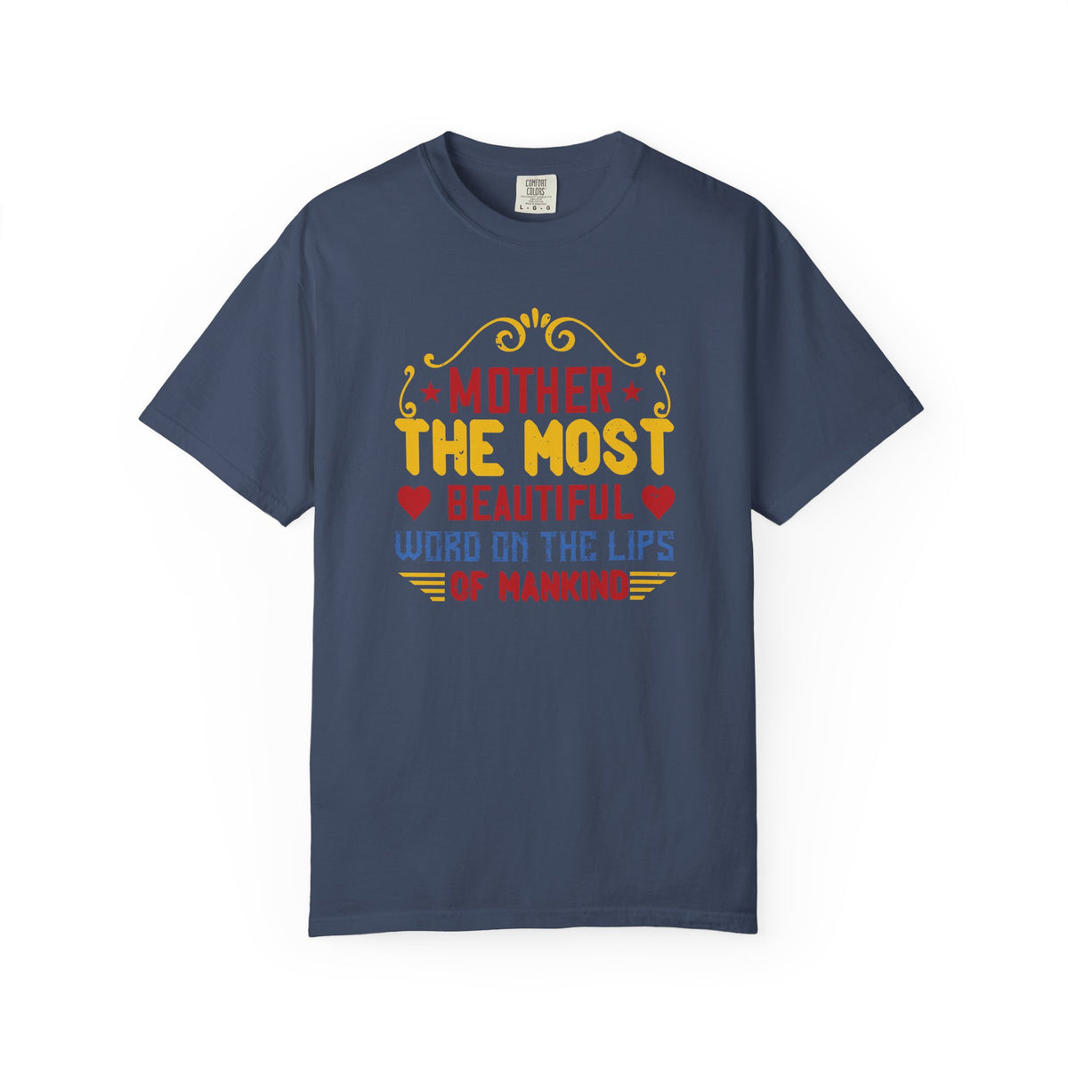 Mom T-shirt Mother Day Mama Tee Unisex Comfort Colors Garment-Dyed Cotton h84