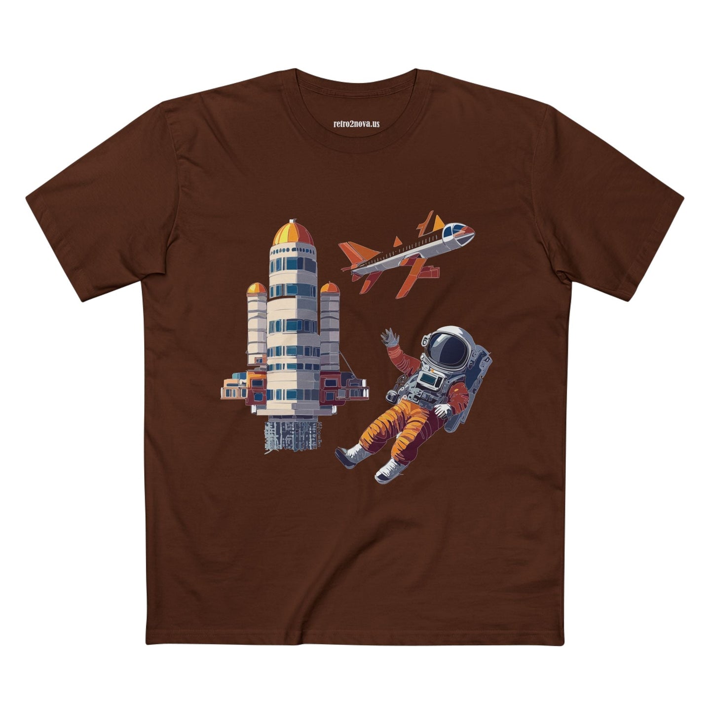 Cosmos Astronaut Shirt CS 17 Unisex Premium Cotton Tee With Original Art Design Edition