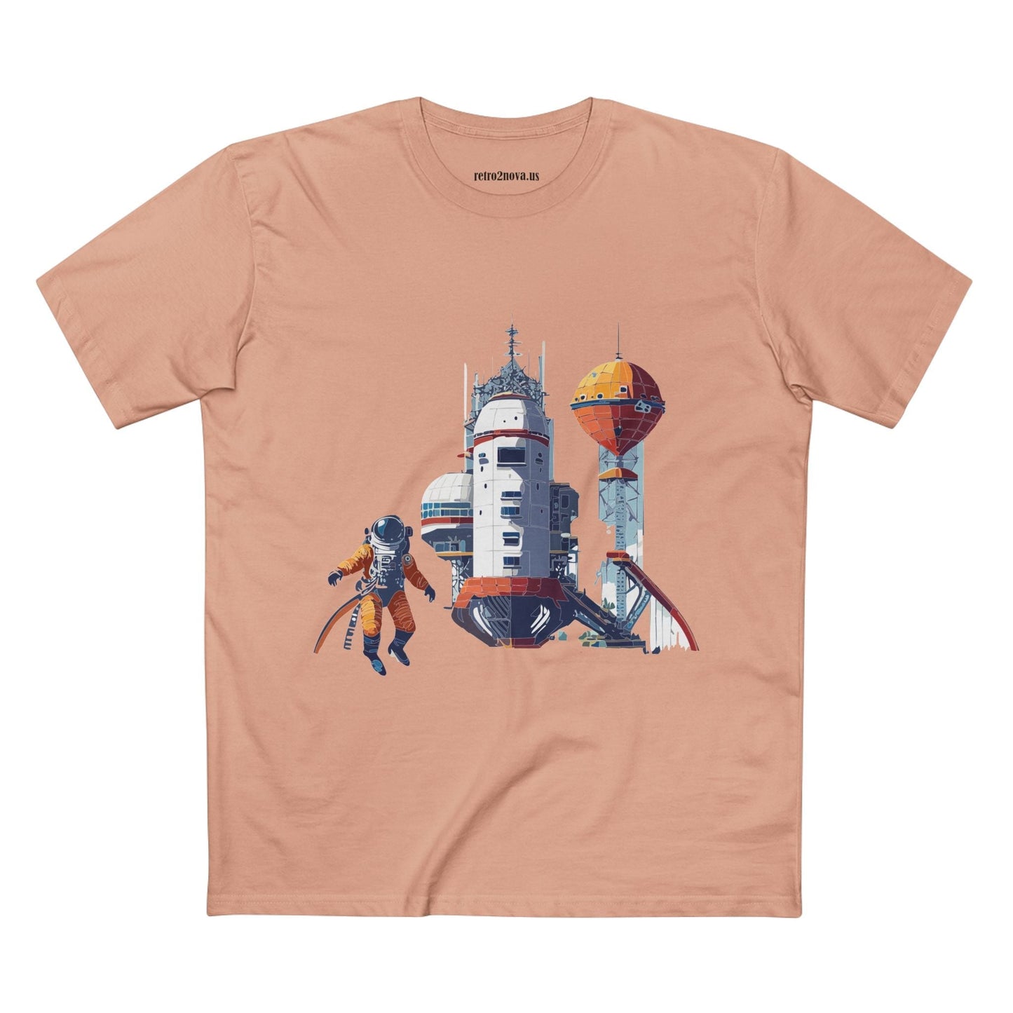 Cosmos Astronaut Shirt CS 10 Unisex Premium Cotton Tee With Original Art Design Collection