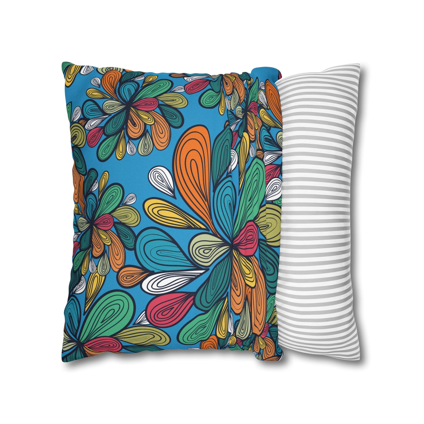 Floral Poly Pillowcase