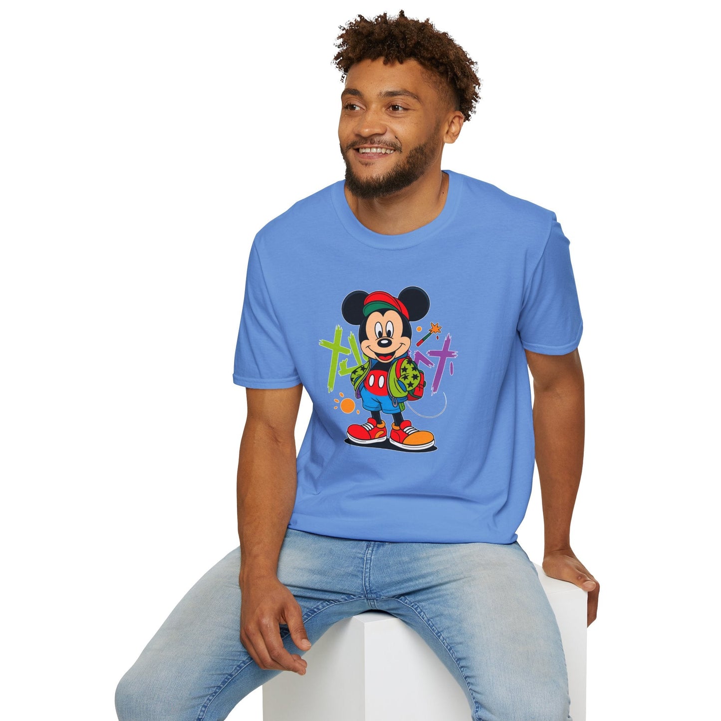 Unisex Cartoon T Shirt With Animation Artwork Funny Animals Tee For Casual Wear Everyday
