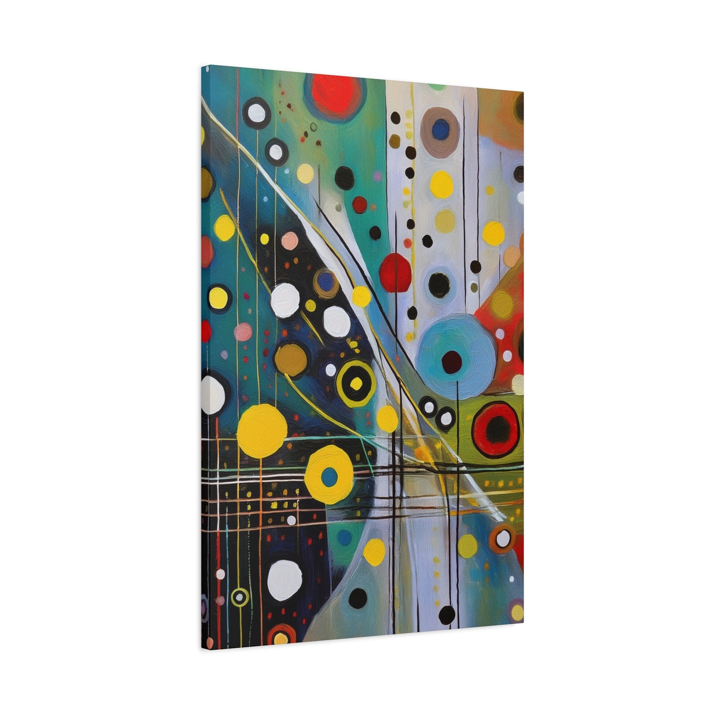 Abstract Oil Painting Print Canvas 20x24,20x30,24x30 24x32,24x36,30x40 32x48,36x48,40x60 Pine-Wood Inner Frame ABS-116