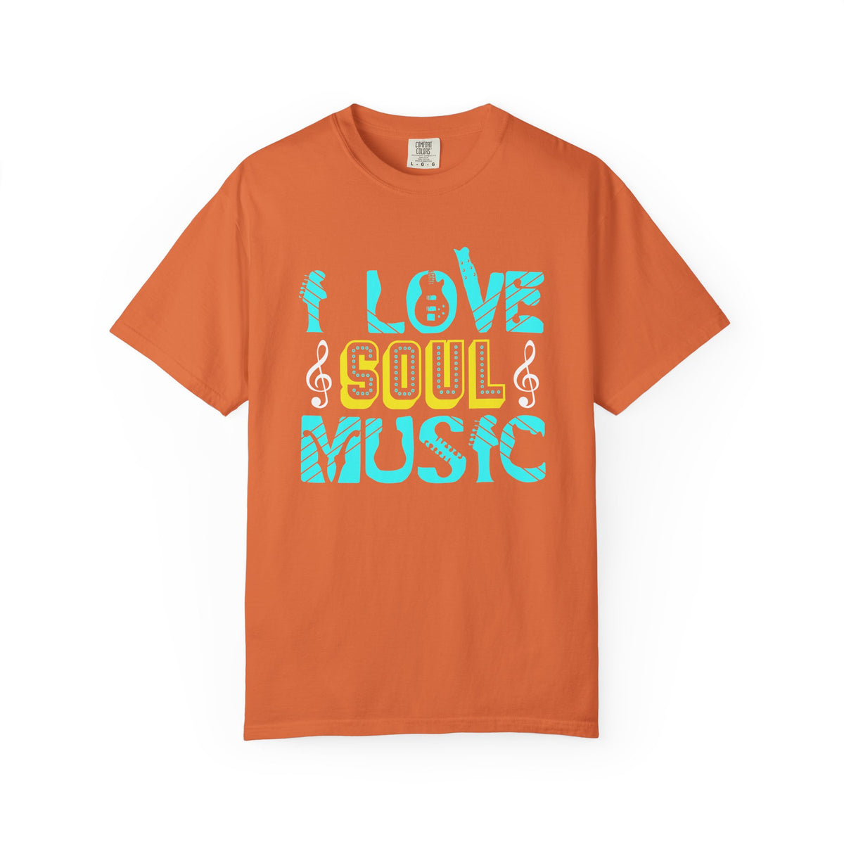 I Love Soul Music T-shirt Soul Music Graphic Unisex Cotton Tee 052