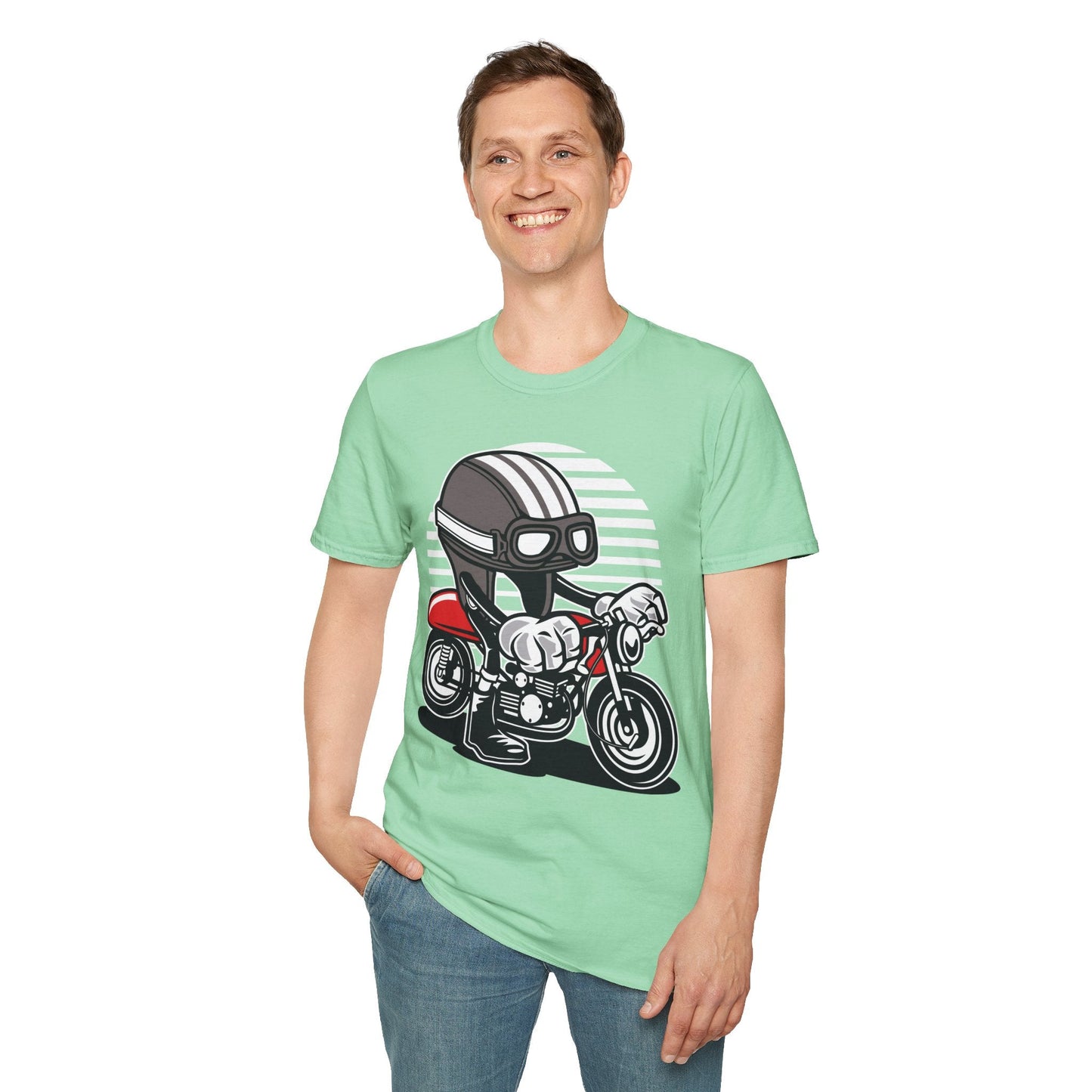 Cartoon T Shirt Animation T Shirt Funny Tee Shirt Unisex Softstyle Gildan 64000 Cotton Tee