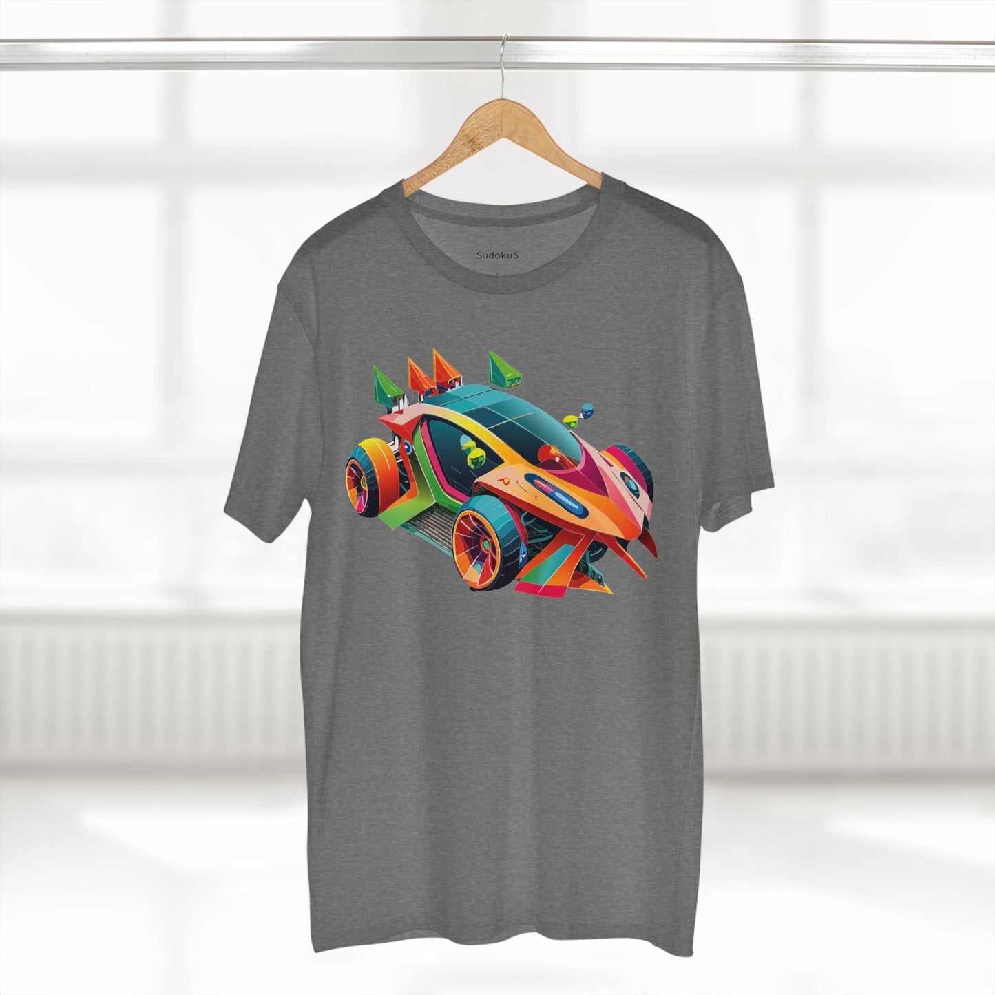 Car Graphic Unisex 100 Cotton Staple Tee 25