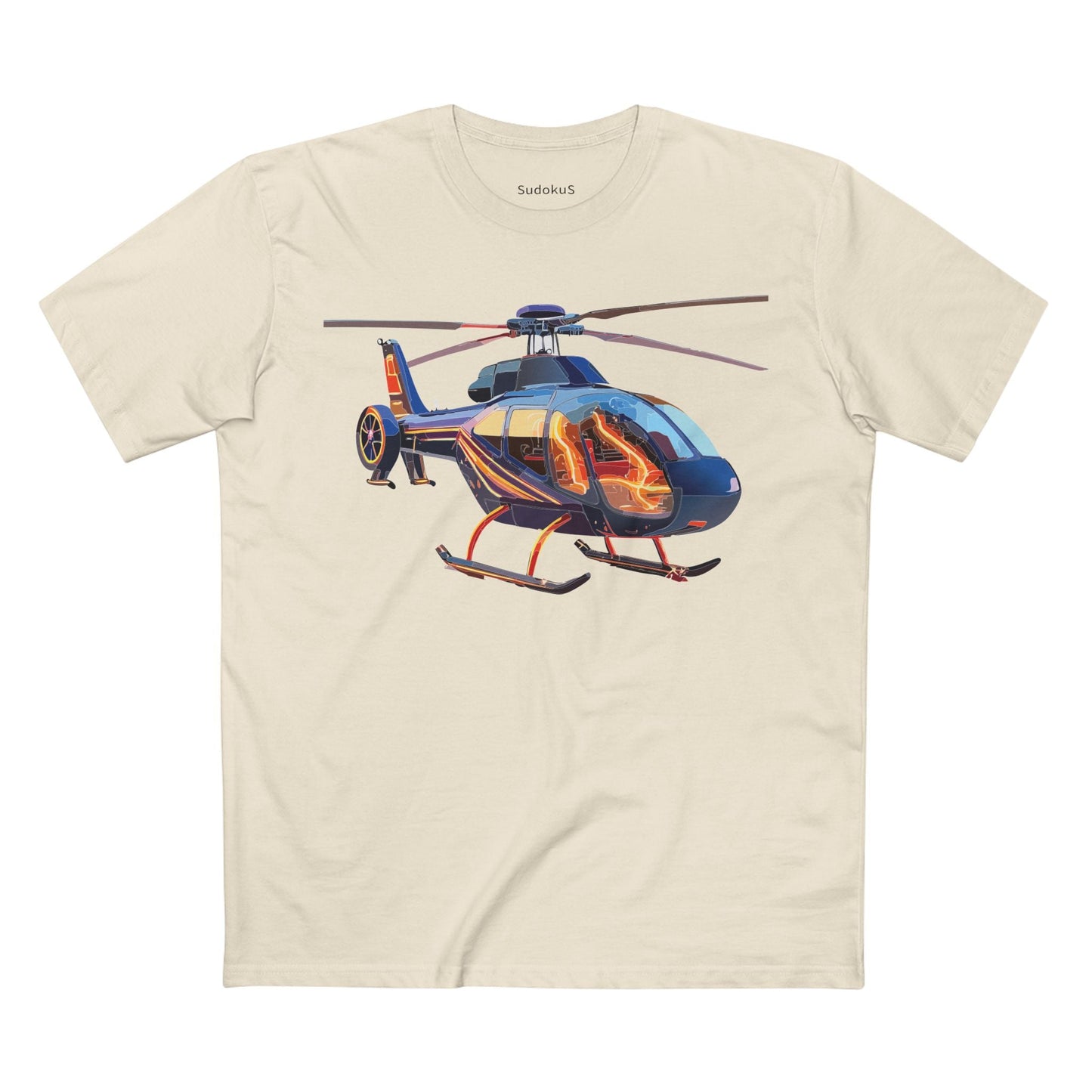 Chopper Graphic Unisex 100 Cotton Staple Tee 11