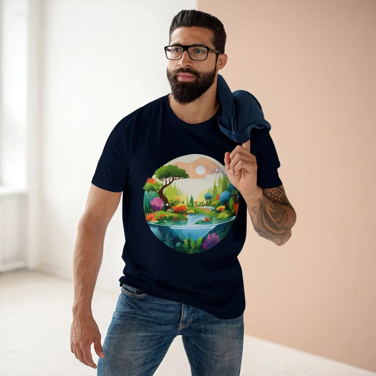 Fantasy Graphic Unisex 100 Cotton Staple Tee 16