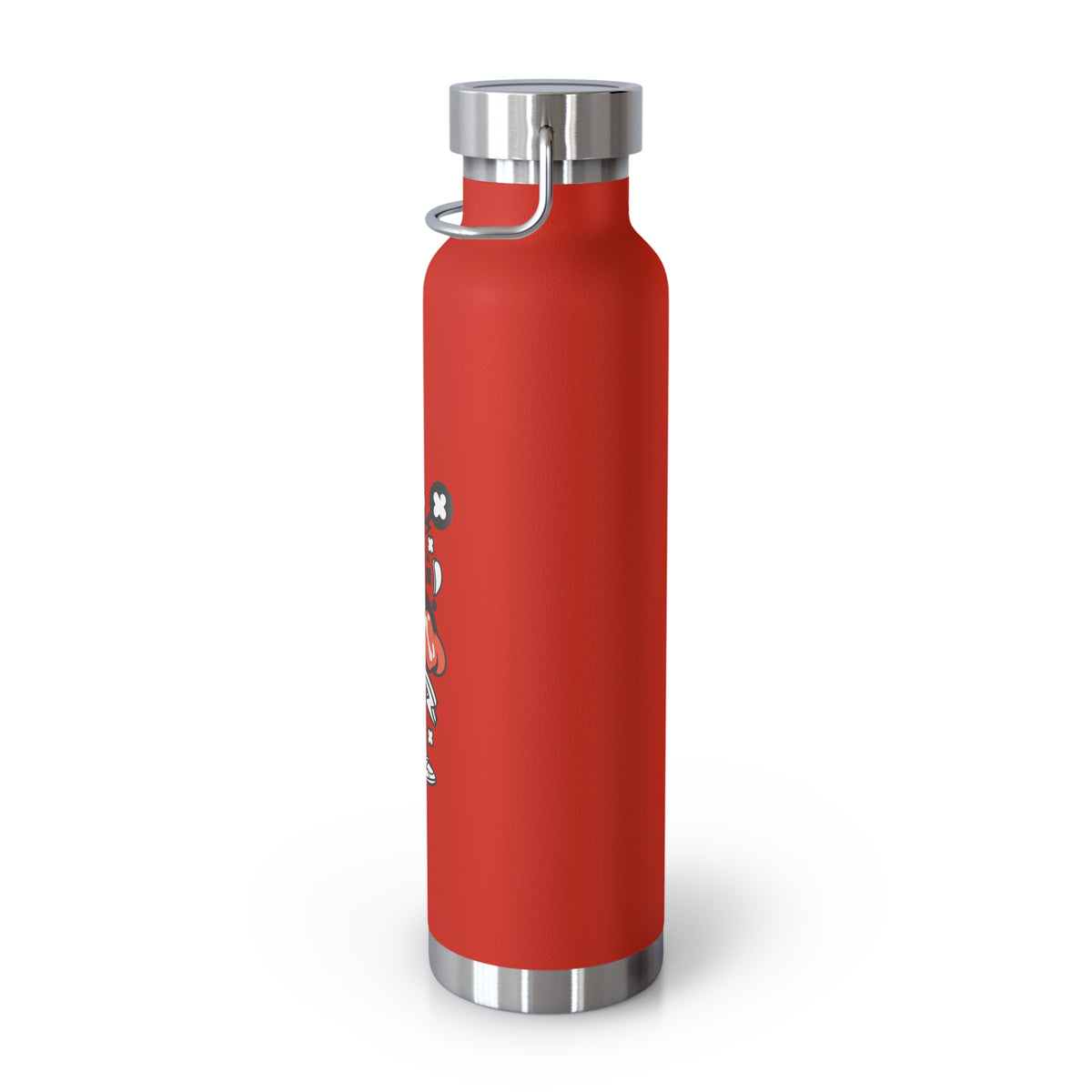 22oz Copper Insulated Water Bottle with Cartoon Design - CV32