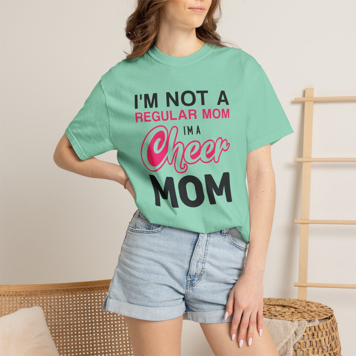 Mom T-shirt Mother's Day Mama Tee Unisex Comfort Colors Garment-Dyed Cotton h23