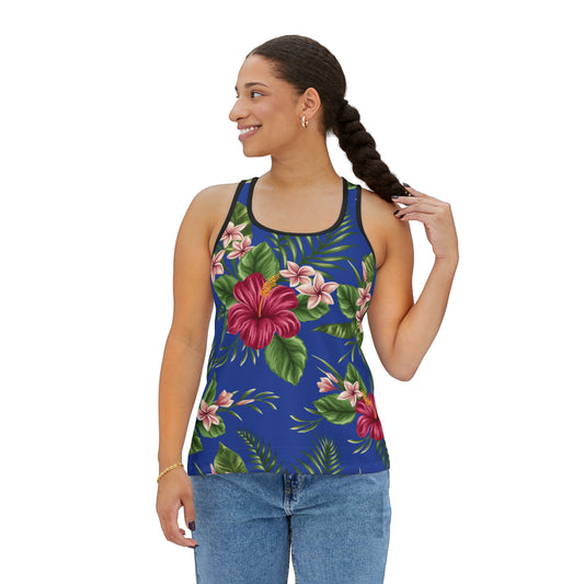 Summer Tank Top with floral prints