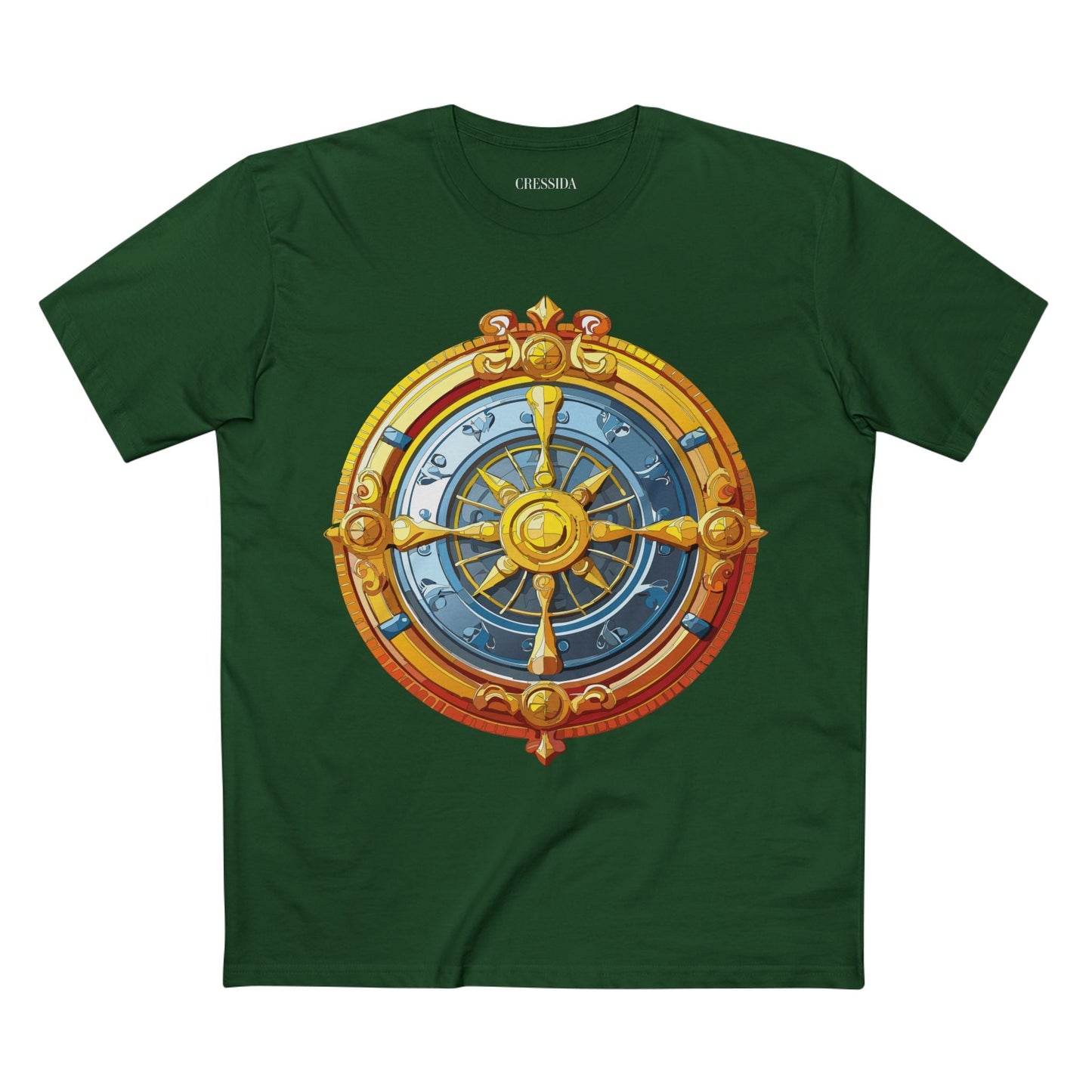 Antique Gold Coin Graphic Design T-Shirt Unisex 100 Cotton With Golden Print Artwork Tee 16