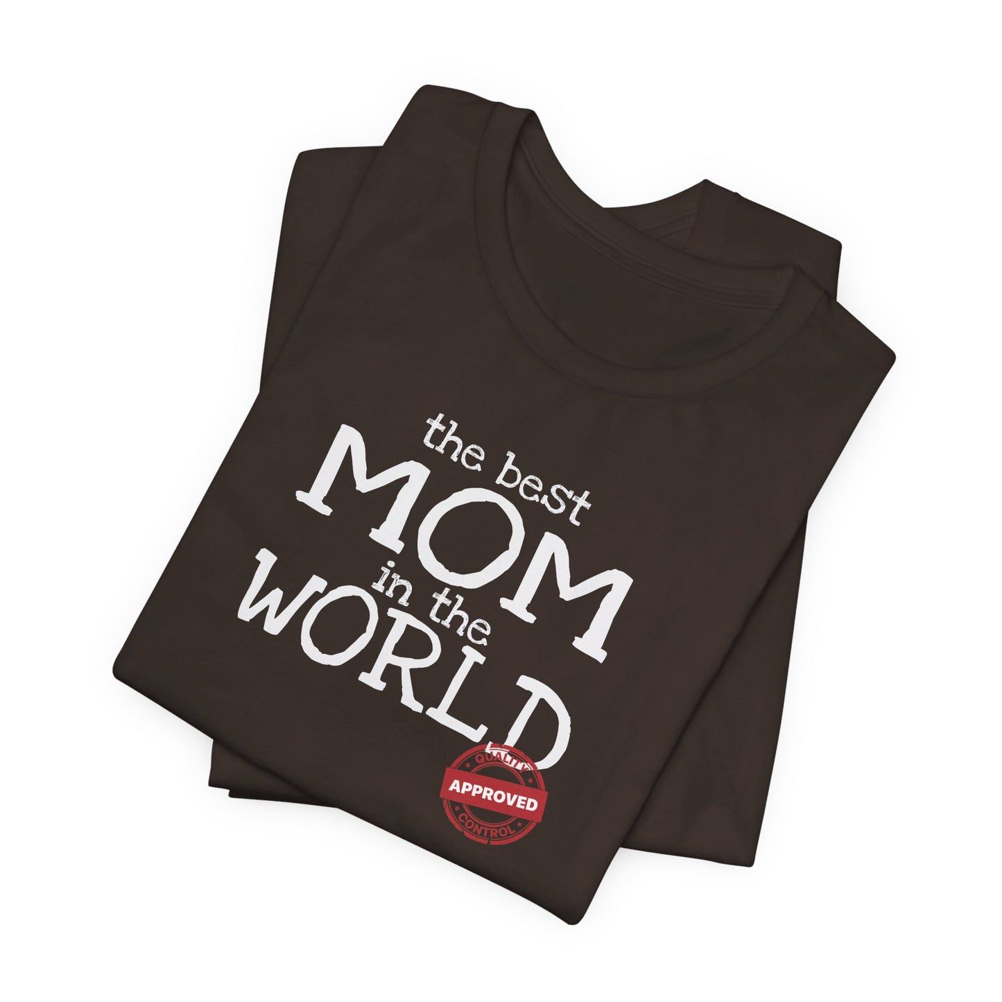 Cotton Tee Shirt with Mom Signature