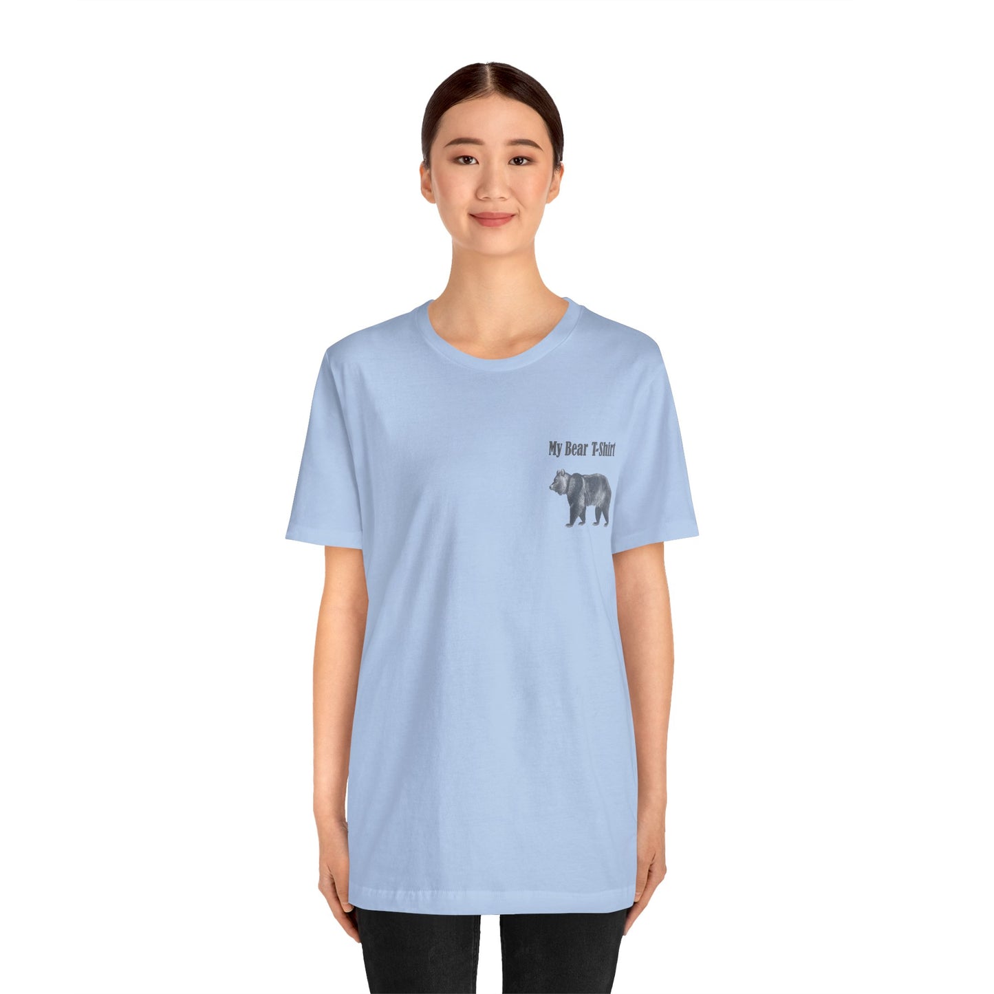 Camiseta unisex de algodón con estampado de animales