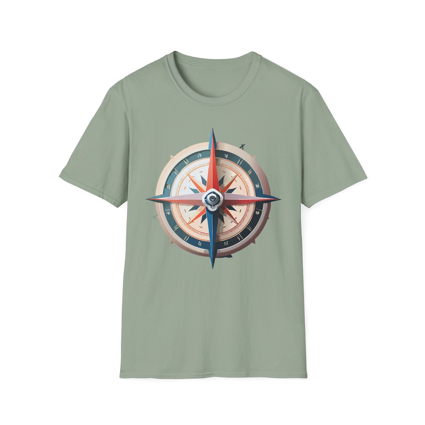 Compass Navigator Graphic Tee Unisex 100 Cotton 19