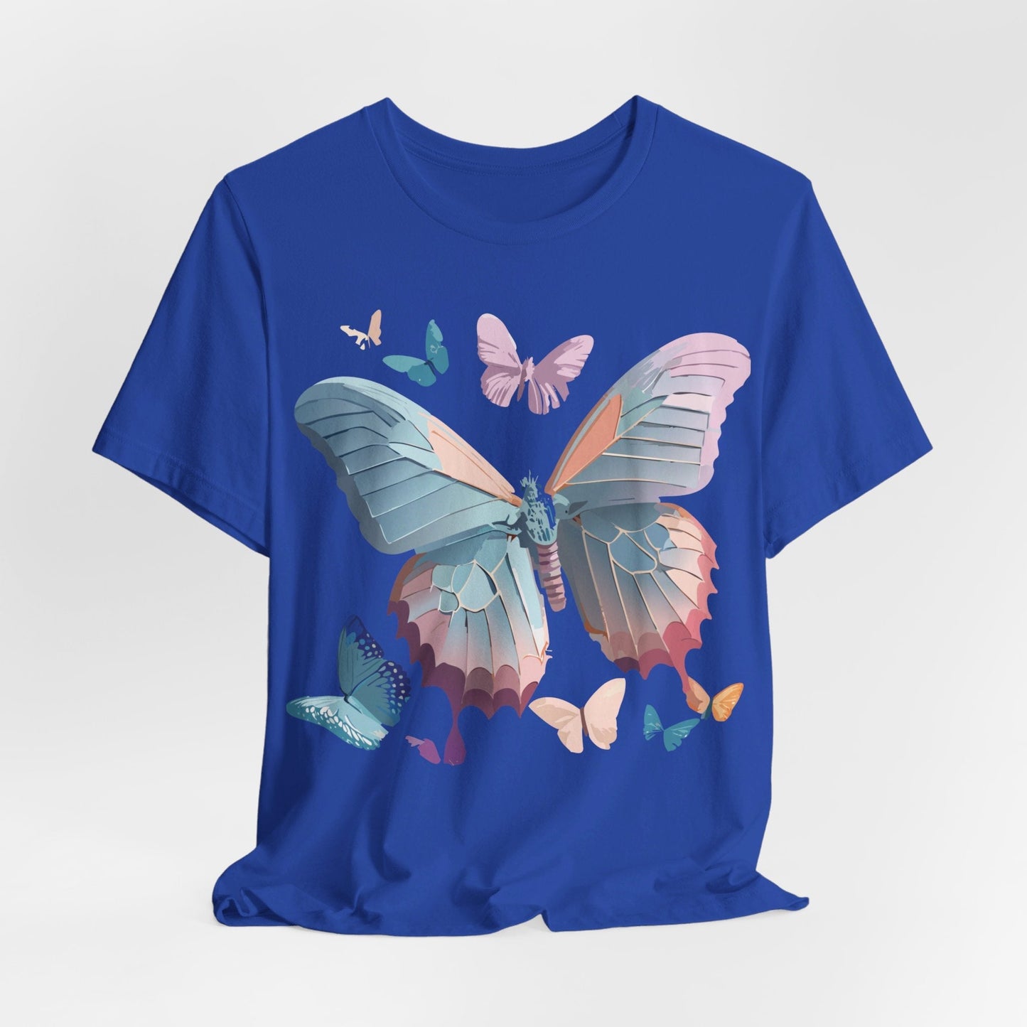 Adelpha Butterfly Graphic Tee Unisex Short Sleeve Vintage Art Design