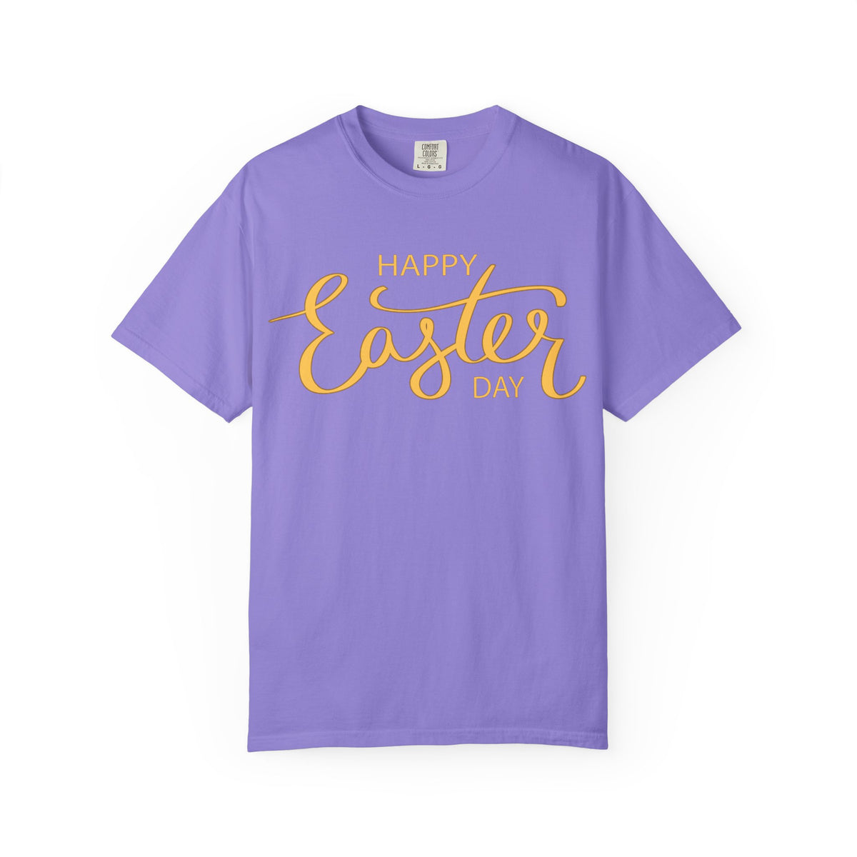 Happy Easter Day T-Shirt, Tee Shirt with Easter Signature, T Shirt with Easter Prints, Tee Shirt with Easter Design