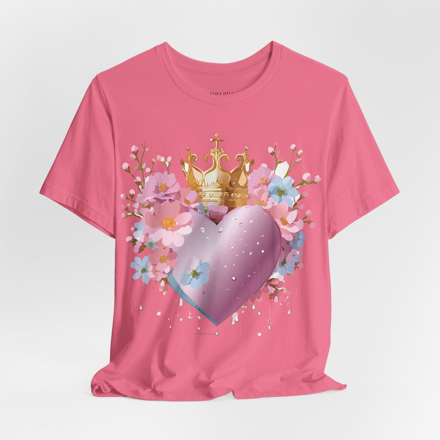 Valentine Graphic Tee Unisex Jersey Short Sleeve By Adelpha Vintage Inspired Artwork