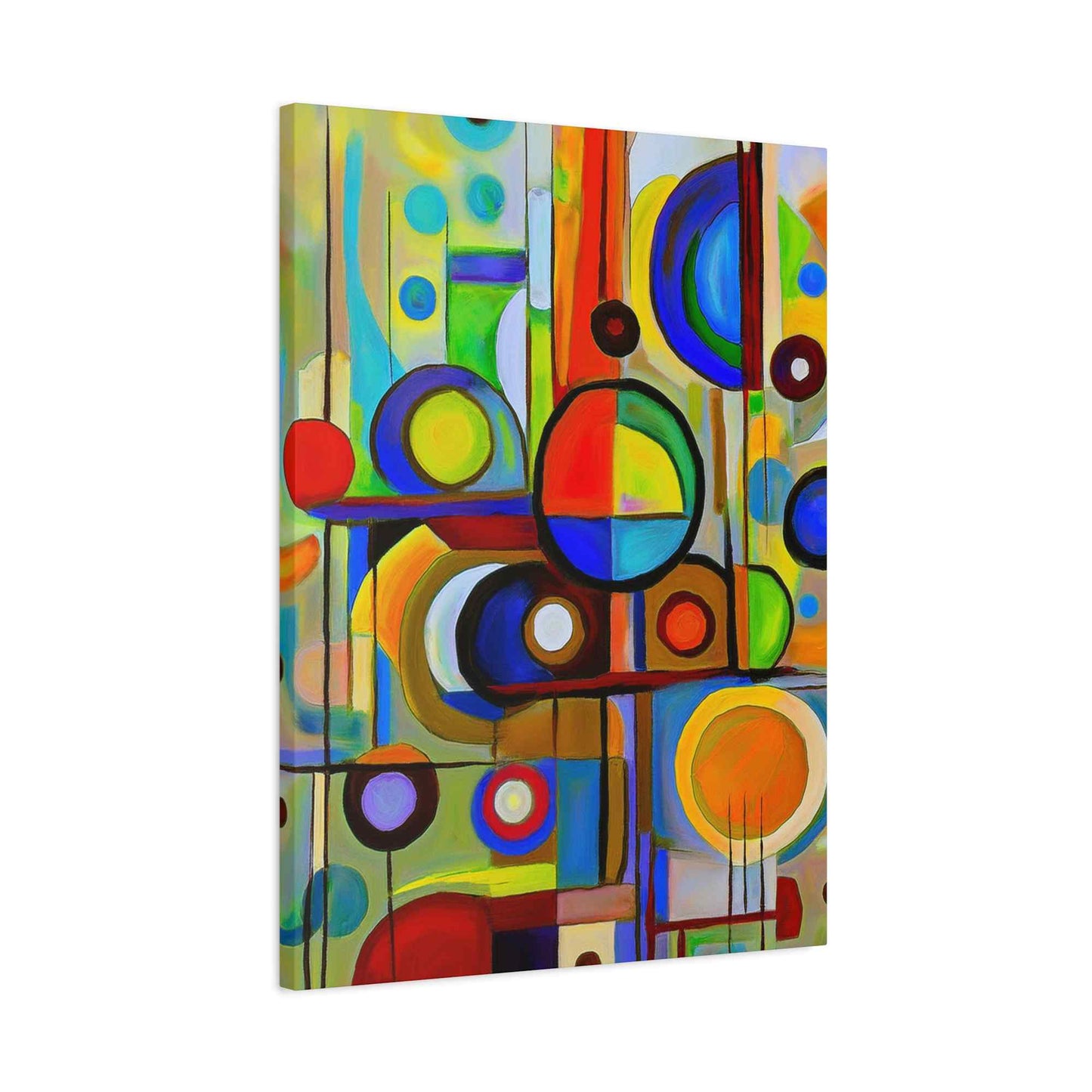 Abstract Painting Print Canvas 20x24,20x30,24x30, 24x32,24x36,30x40, 32x48,36x48,40x60 Pine-Wood Inner Frame ABS-14
